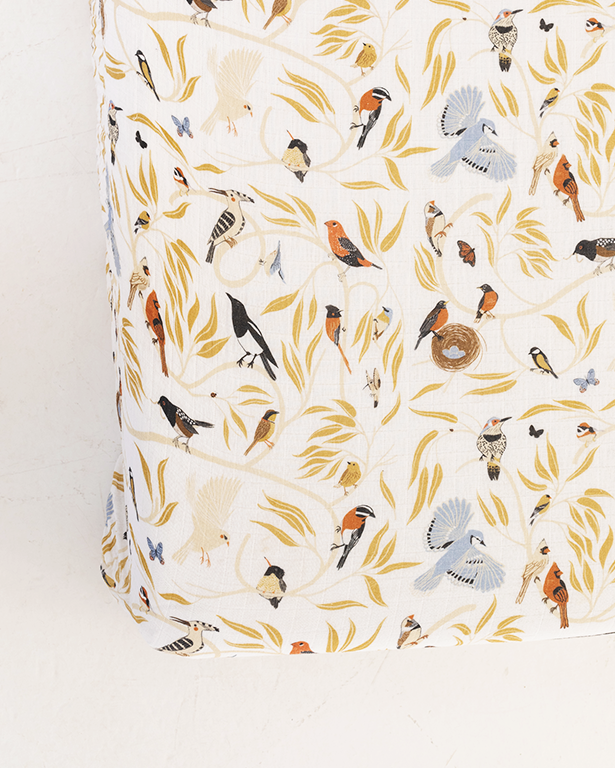 For the Birds Crib Sheet Crib Sheets Clementine Kids
