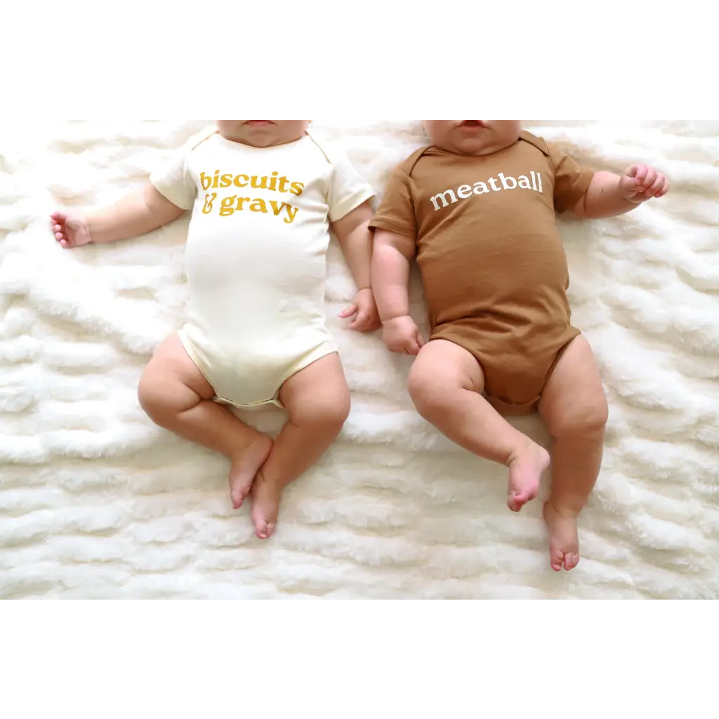 Biscuits & Gravy Baby Onesie