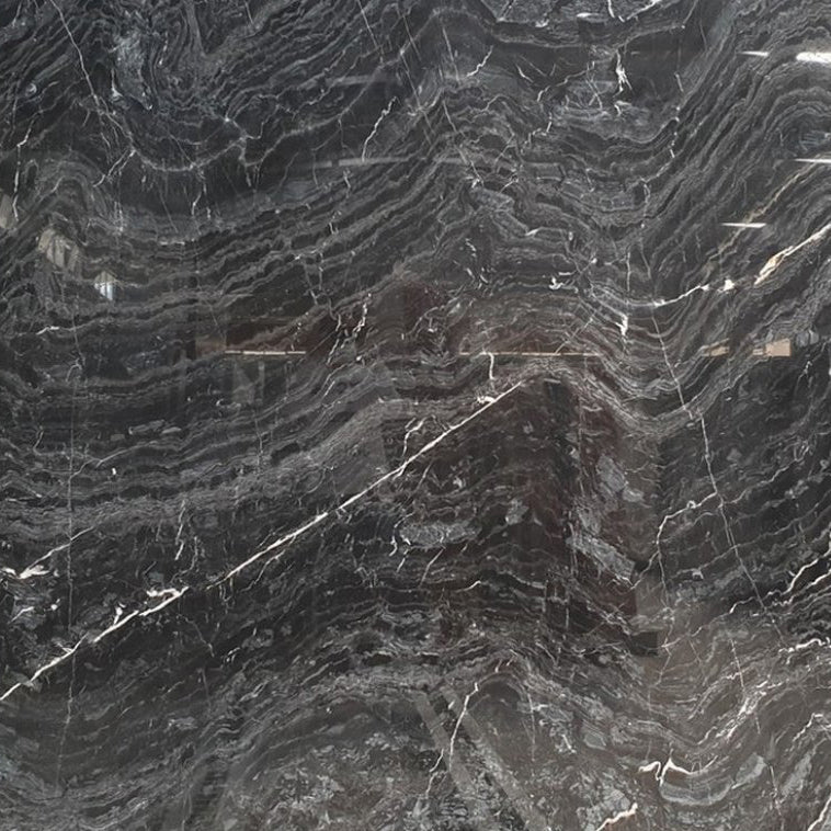 Black Wave Marble Slabs Polished - Livfloors Collection