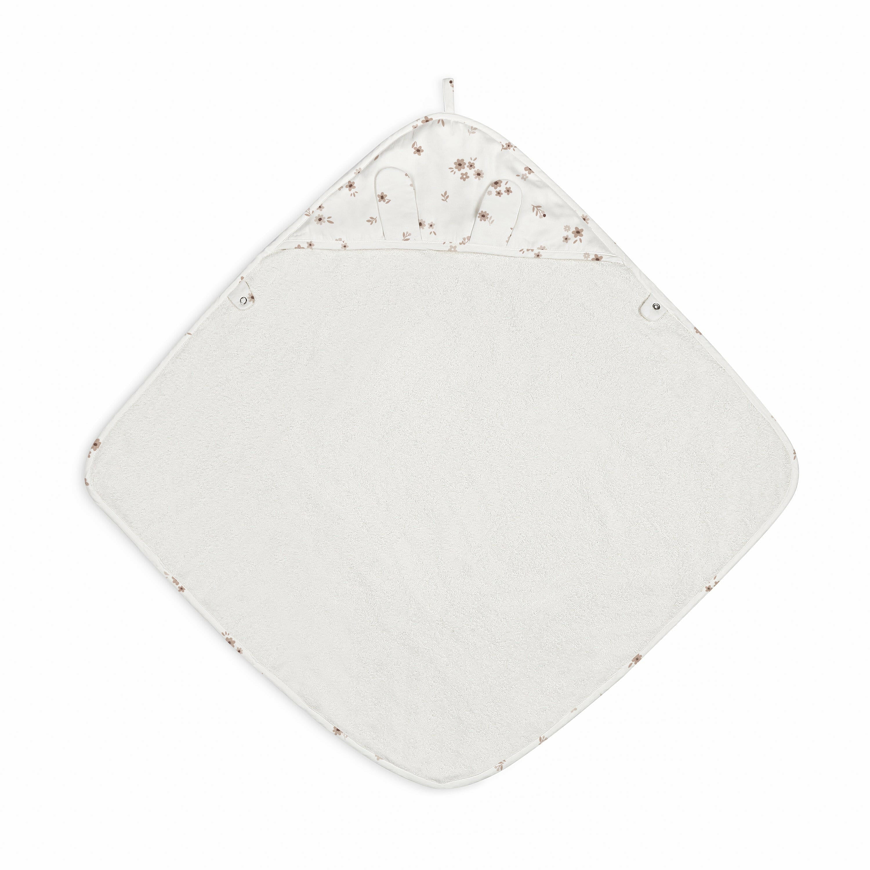 Organic Baby Towel - Bloom Hooded Towel Makemake Organics