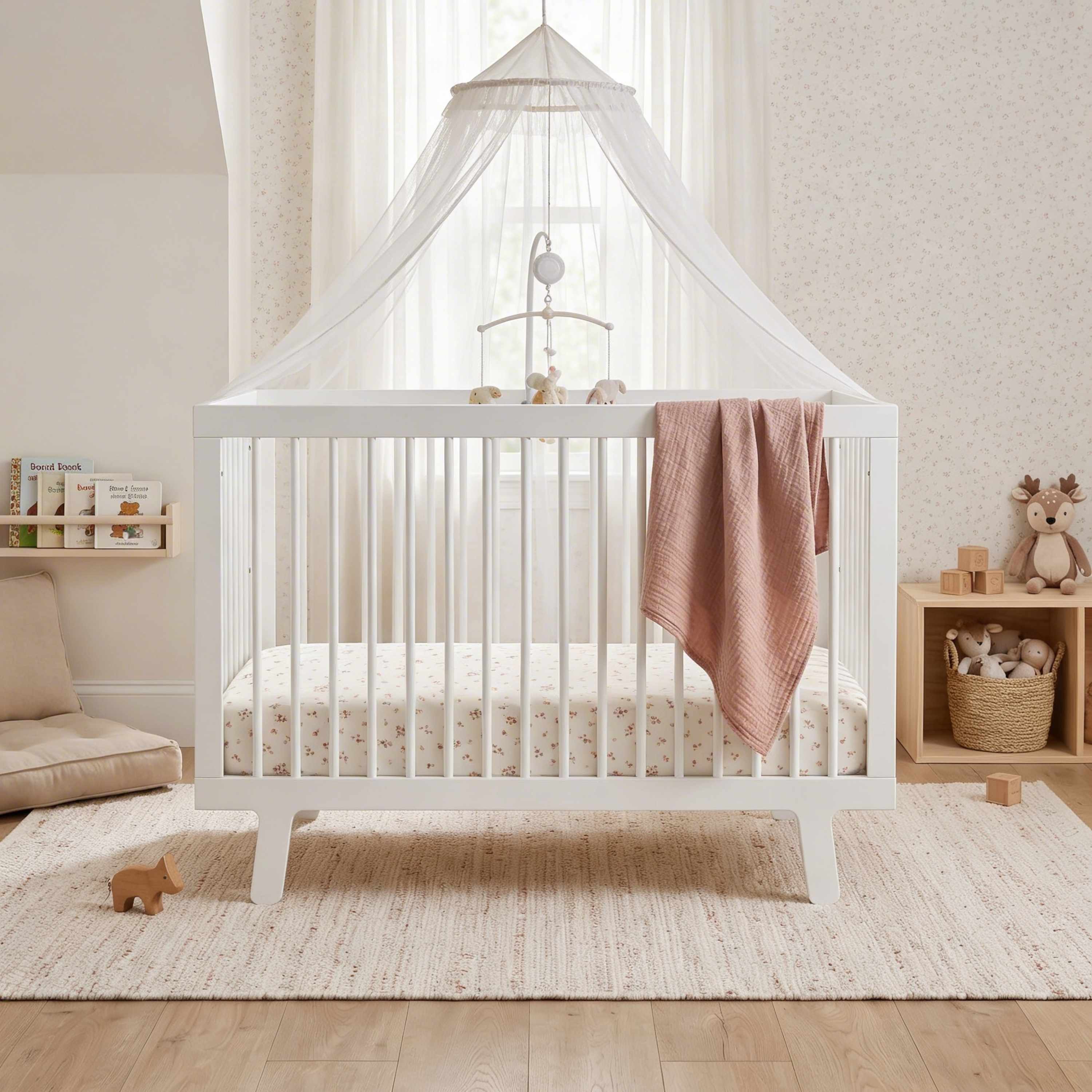 Organic Crib Sheet - Bloom