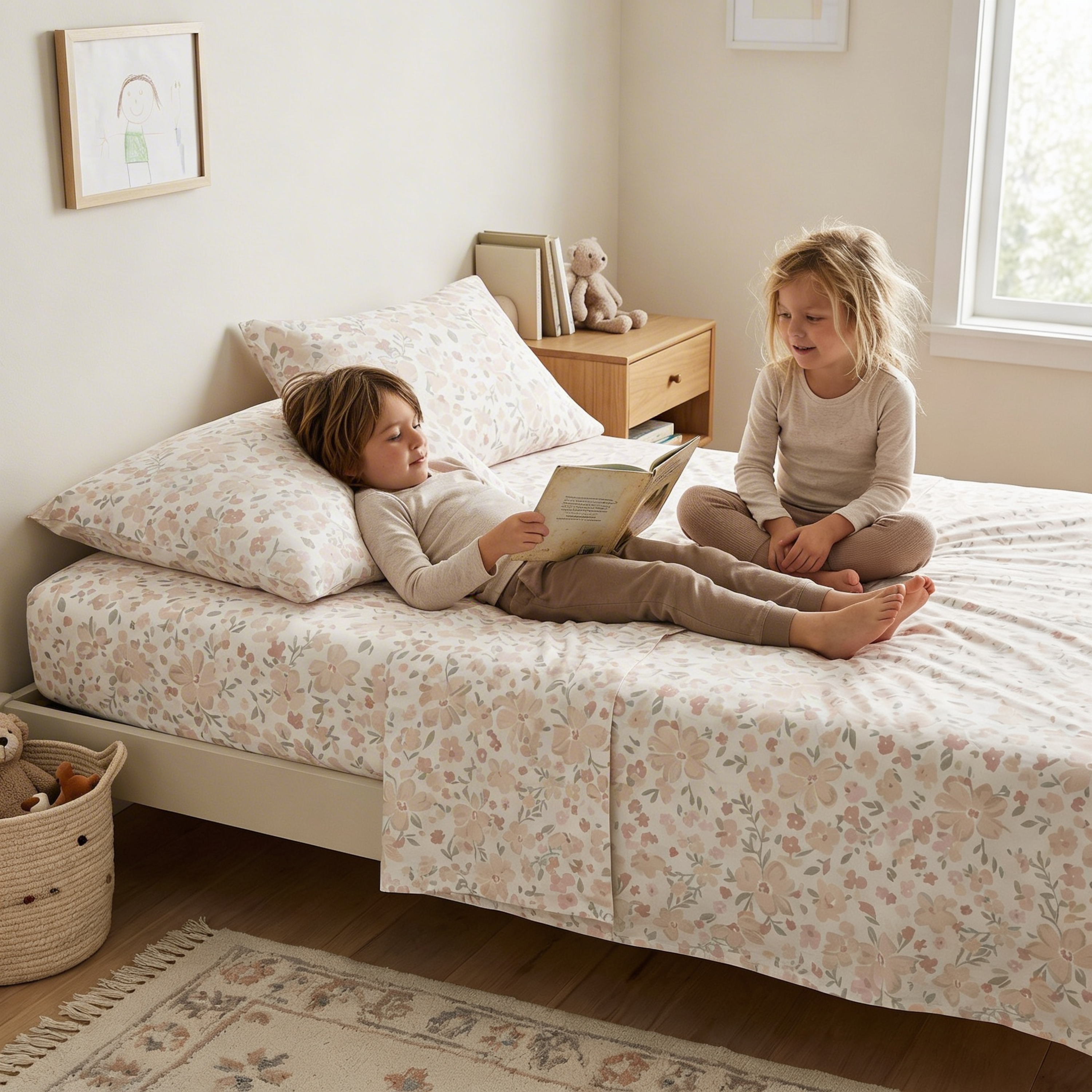 Organic Cotton Sheet Set - Blossom
