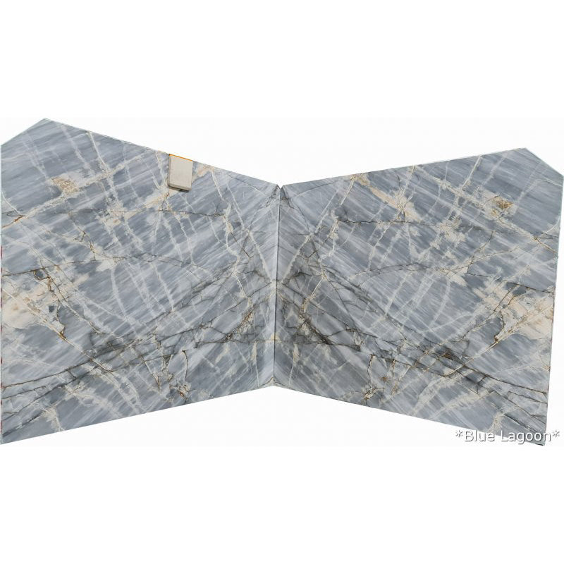Blue Lagoon Bookmatching Dolomite Slabs Polished - Livfloors Collection