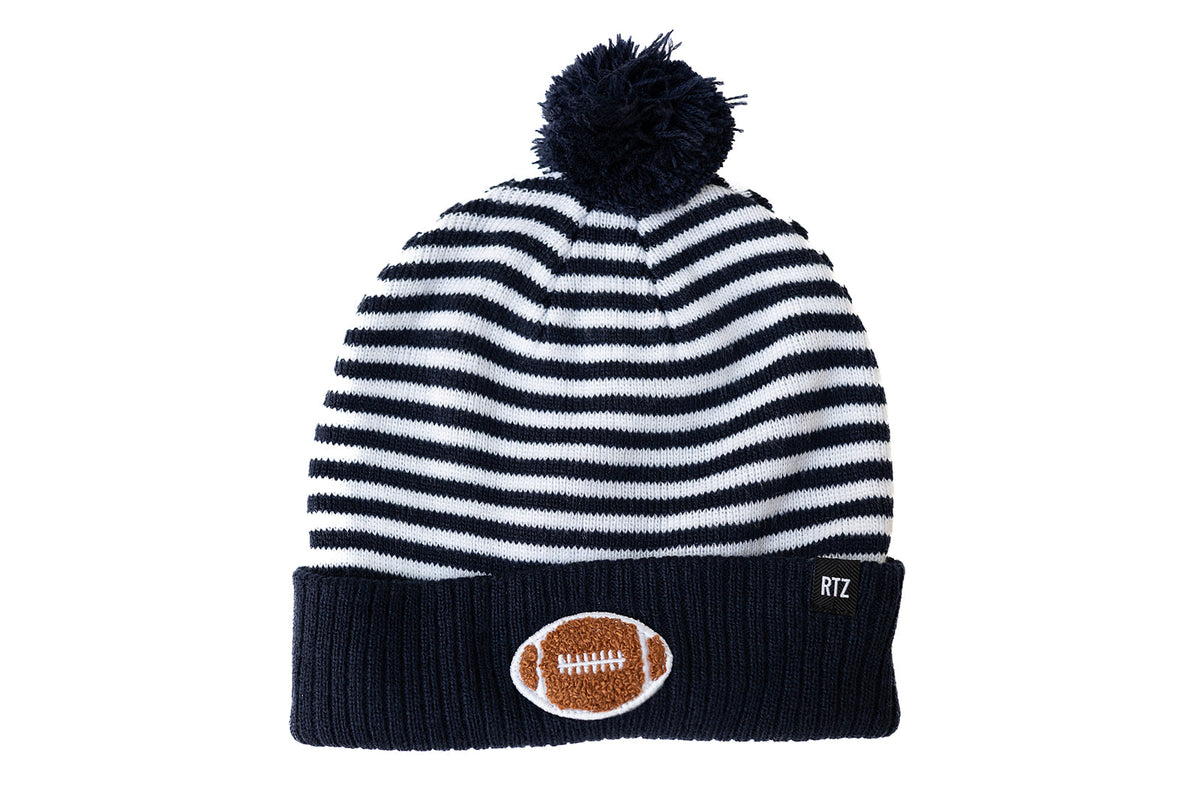 Football Patch Pom Pom