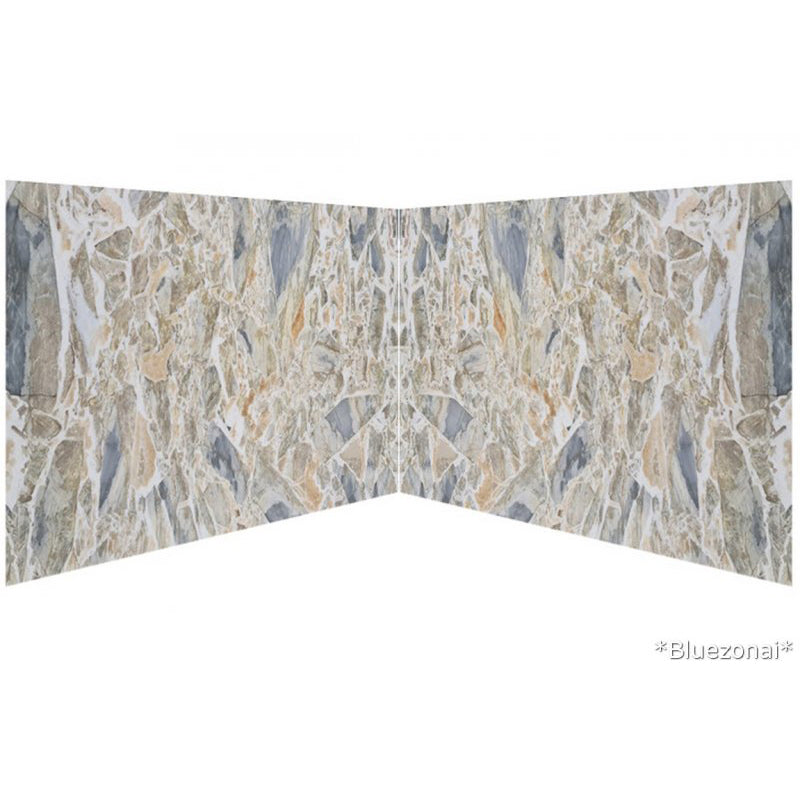 Bluezonai Bookmatching Marble Slabs Polished - Livfloors Collection