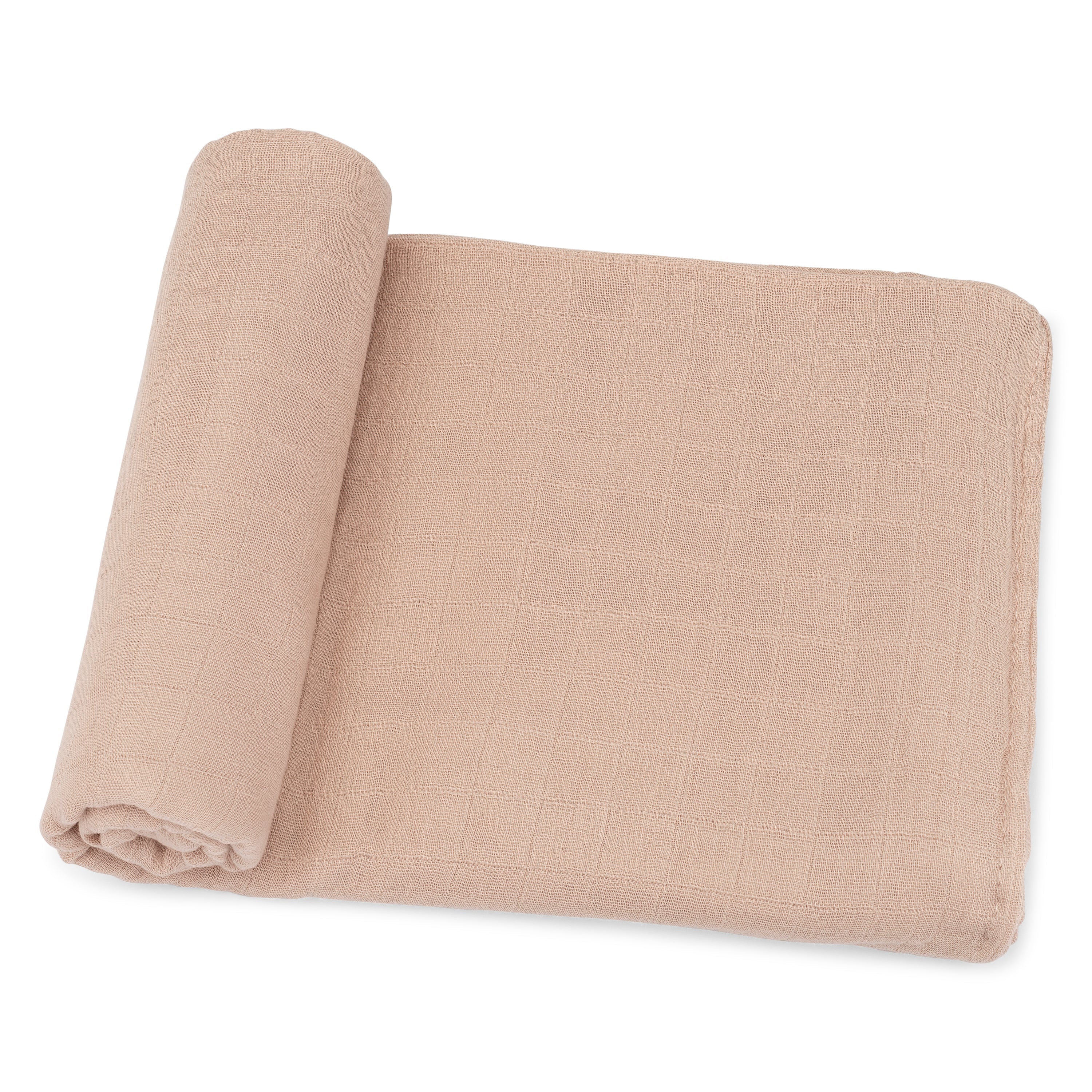 Muslin Swaddle Blanket in Blush, 1 Pack