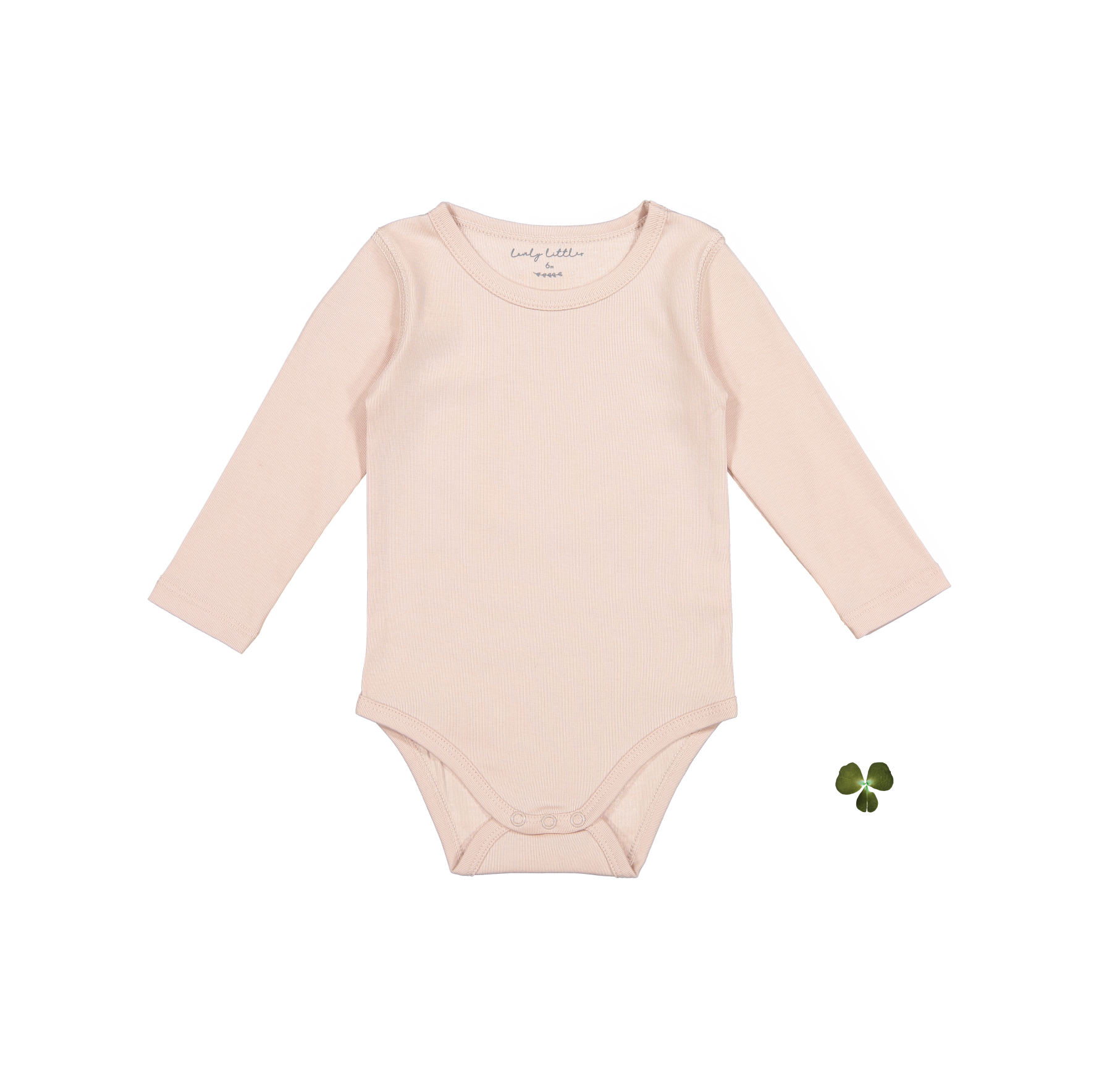 The Long Sleeve Onesie - Blush Long Sleeve Onesie Lovely Littles