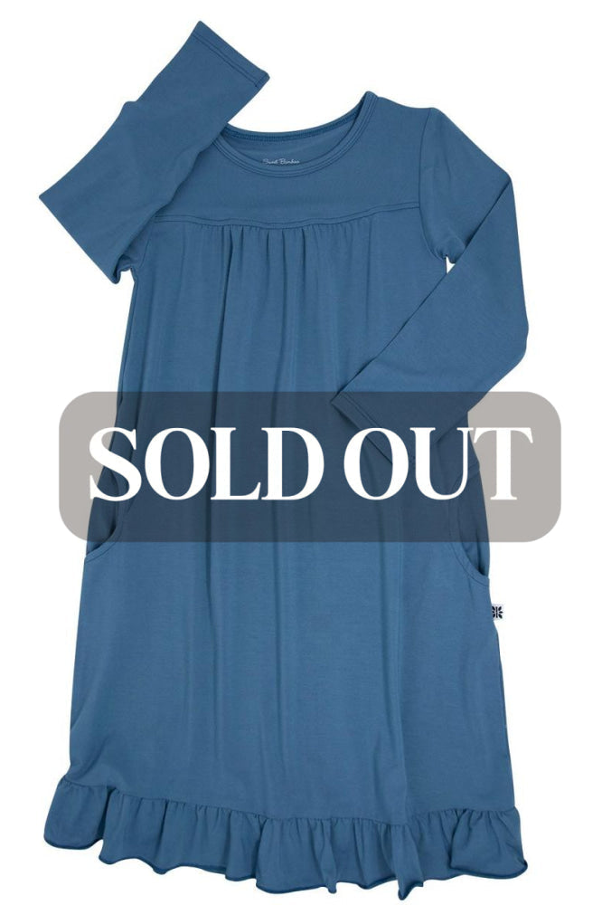 Boho Dress - Bluestone