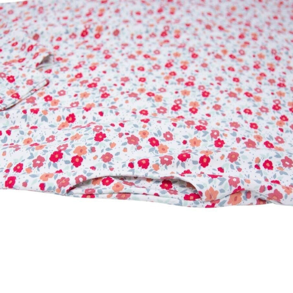 Boho Dress - Crimson Floral