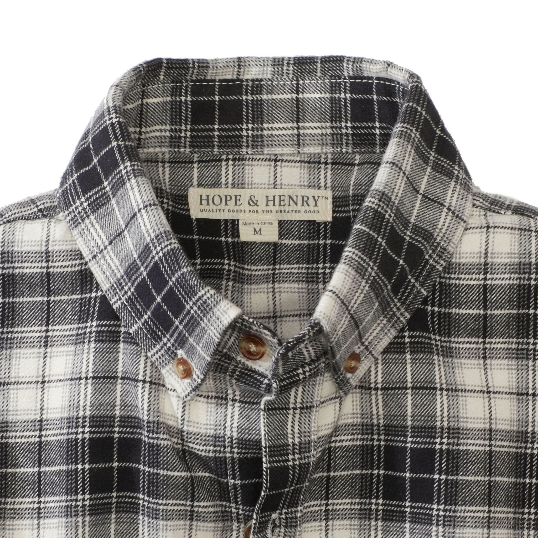 Brushed Flannel Button Down Shirt