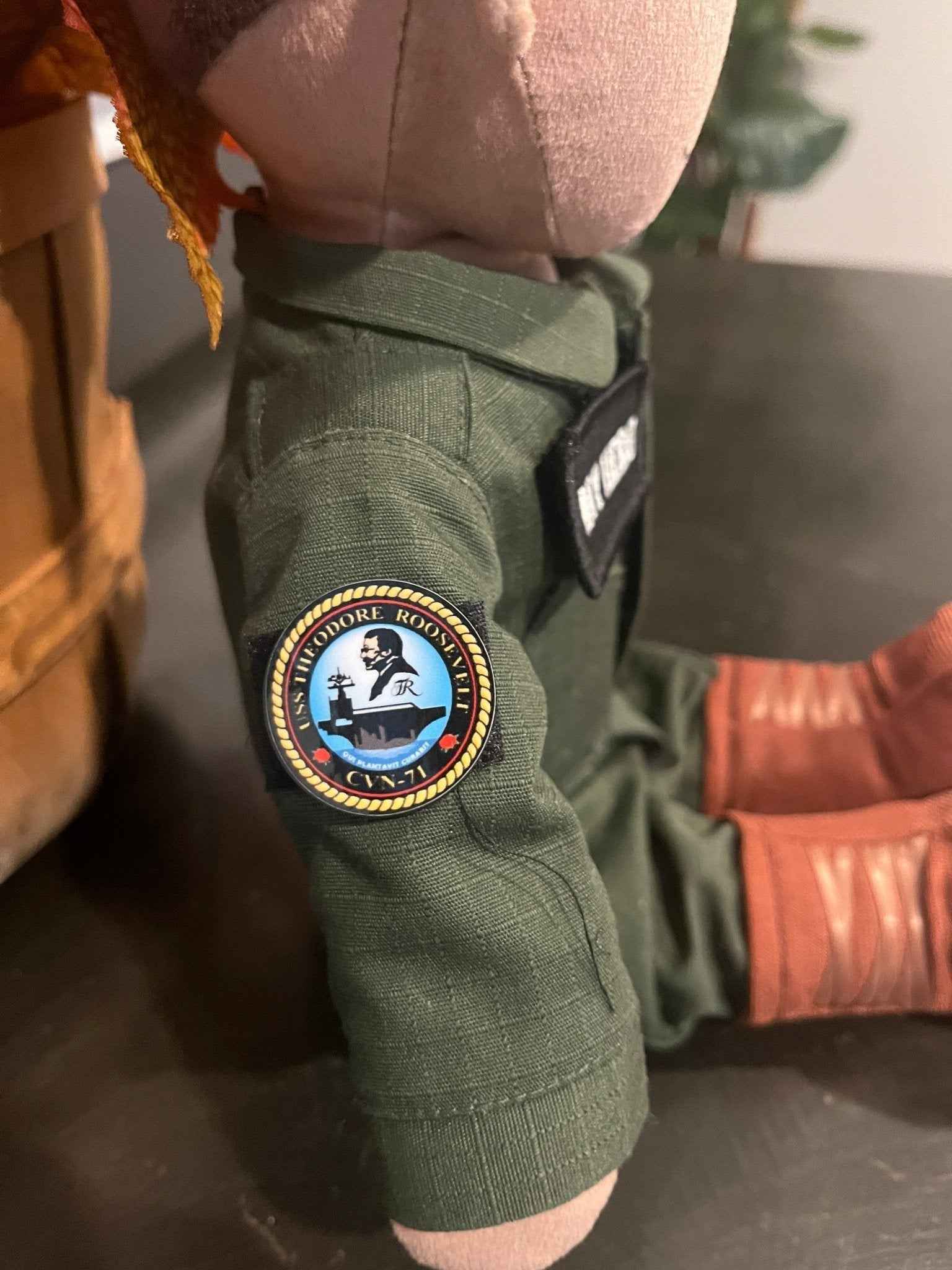 Pilot Daddy Doll | Military Doll in Flight Suit | Recordable