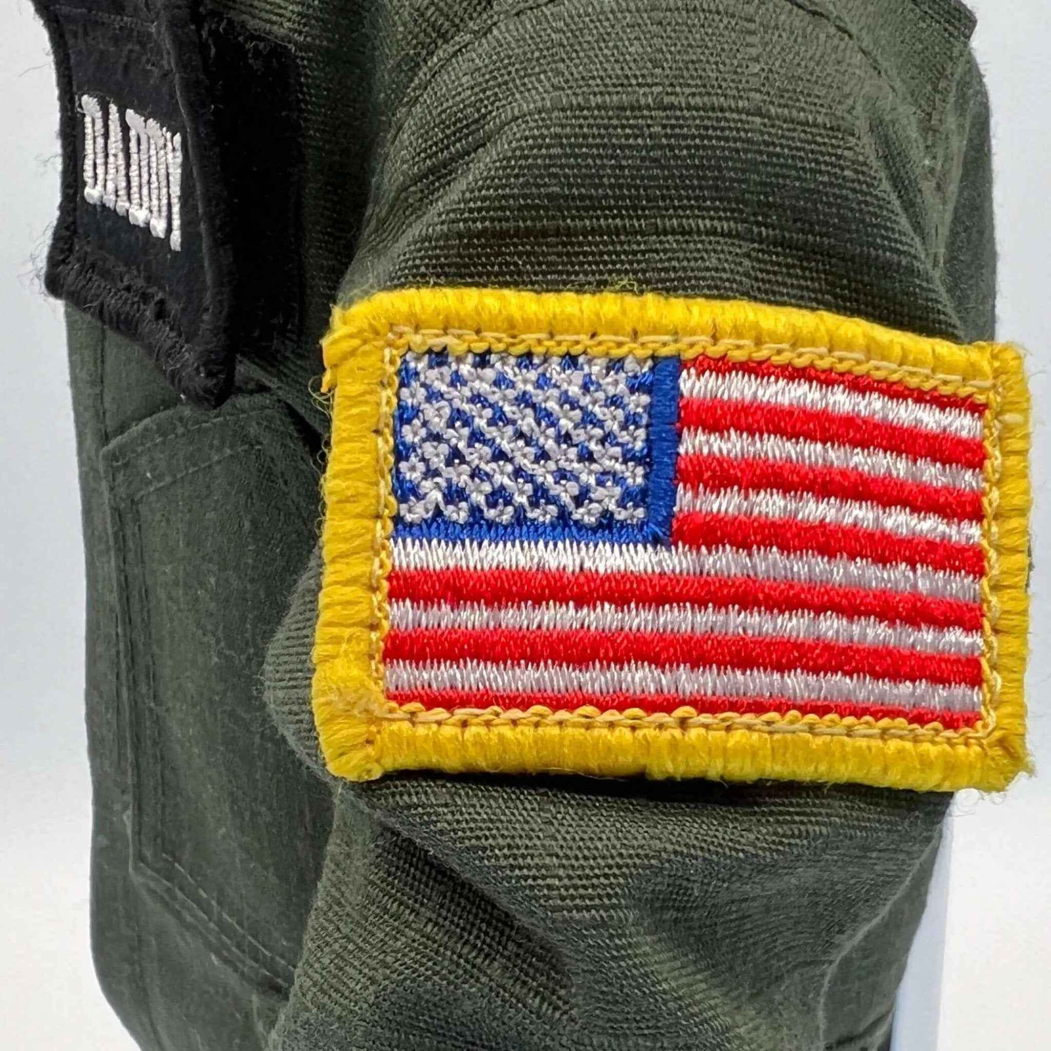 Pilot Daddy Doll | Military Doll in Flight Suit | Recordable