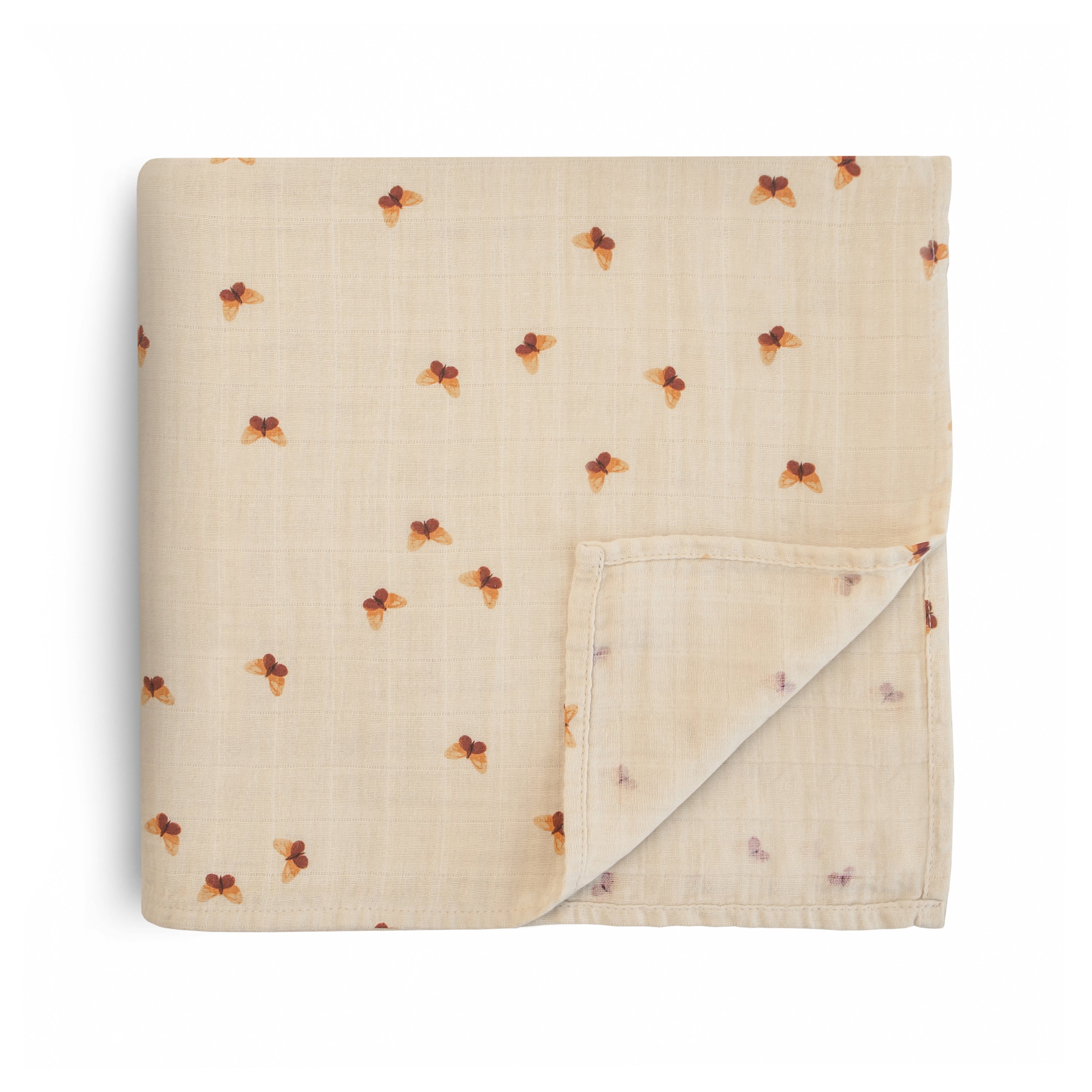 Organic Cotton Muslin Swaddle Blanket