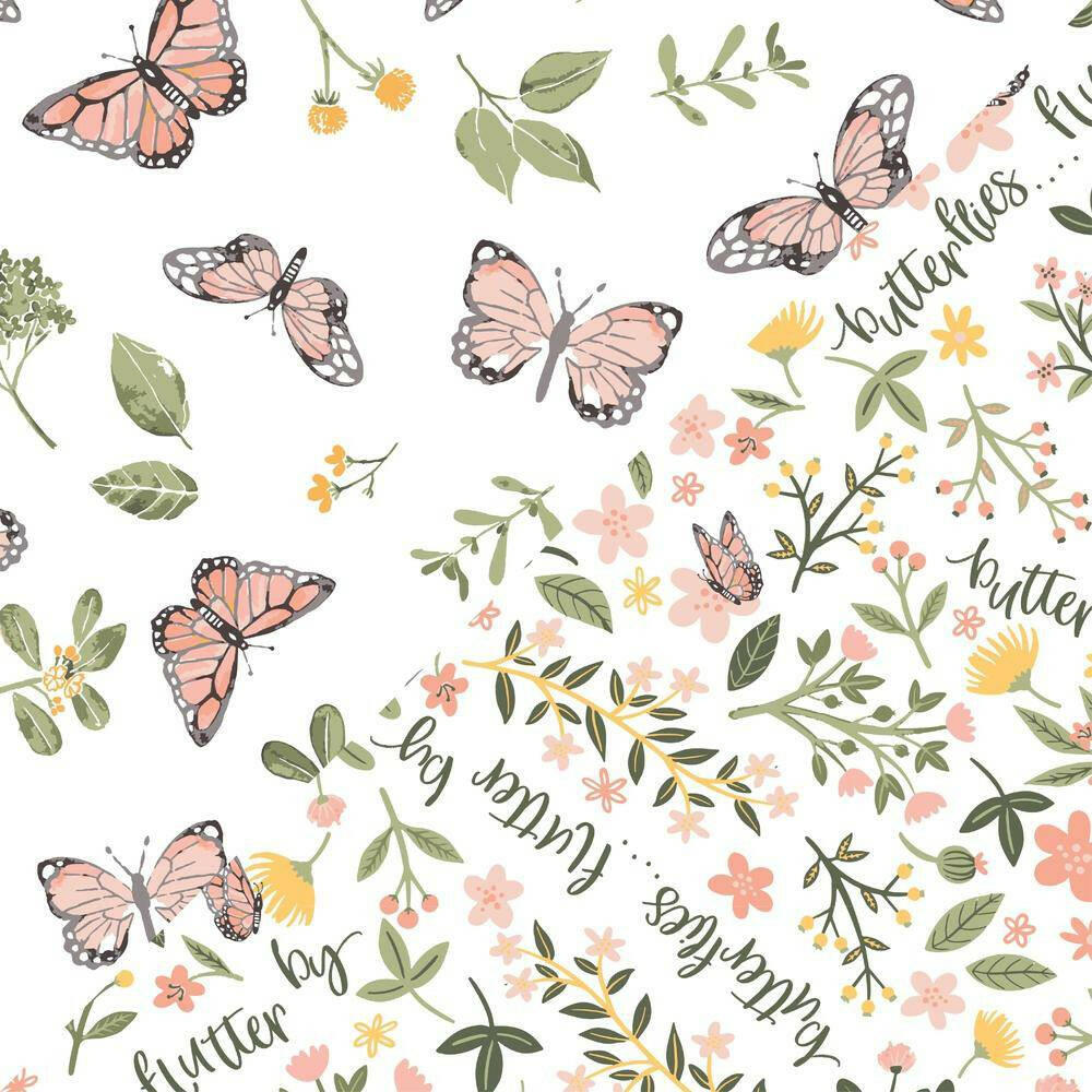 Butterfly + Flutterby Oh So Soft Snuggle Blanket Snuggle Blanket Bebe au Lait