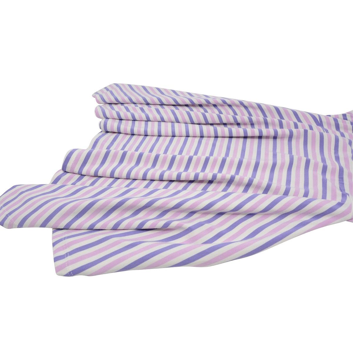 Emma's Racerback Dress - Purple/Orchid Stripe