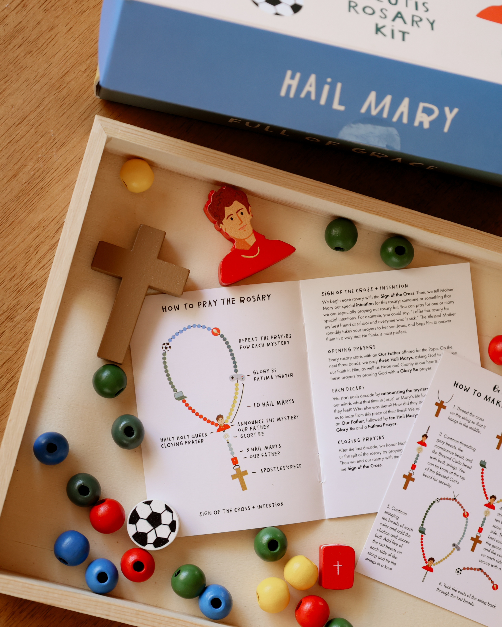 Blessed Carlo Acutis Rosary Kit