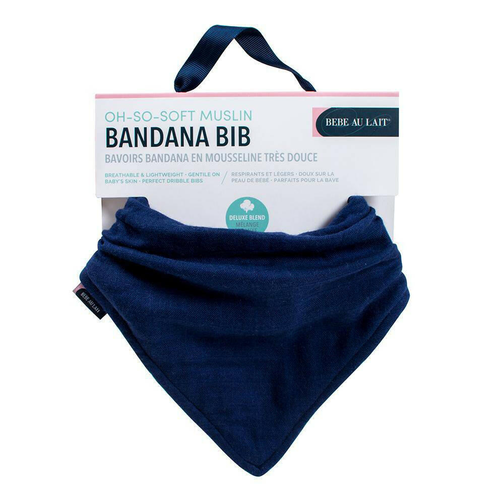 Carmel Bay Oh So Soft Muslin Bandana Bib Bib Bebe au Lait