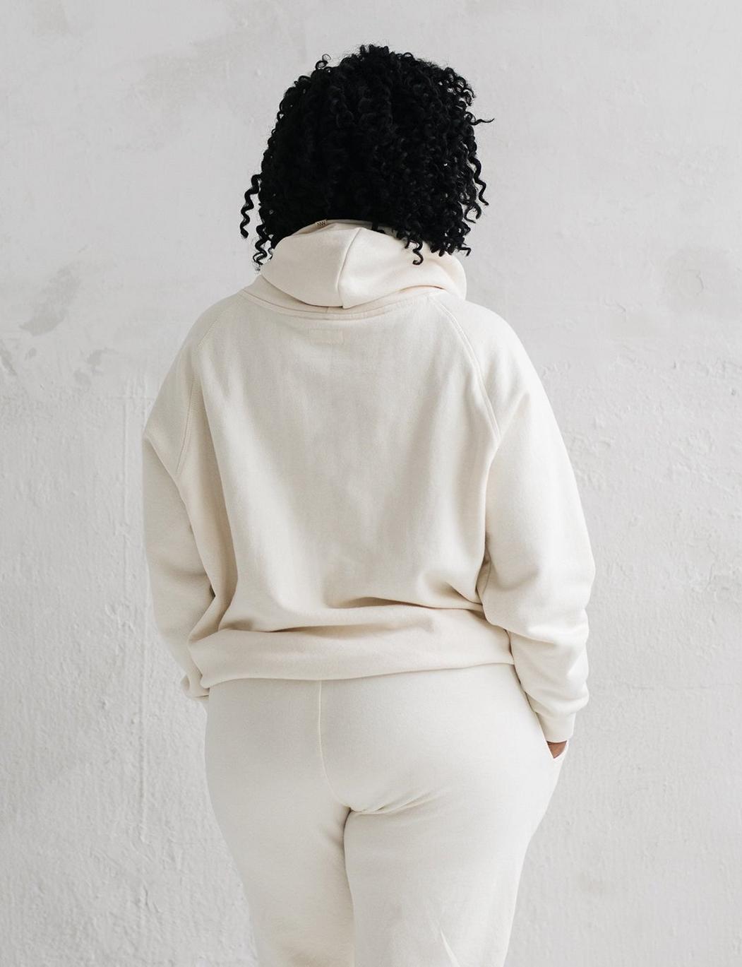 The Women's Relaxed Hoodie - Natural