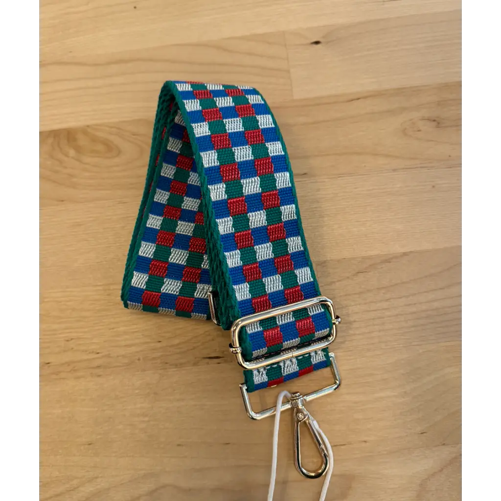 Checkerboard Adjustable Purse Straps for a Fun Style Upgrade