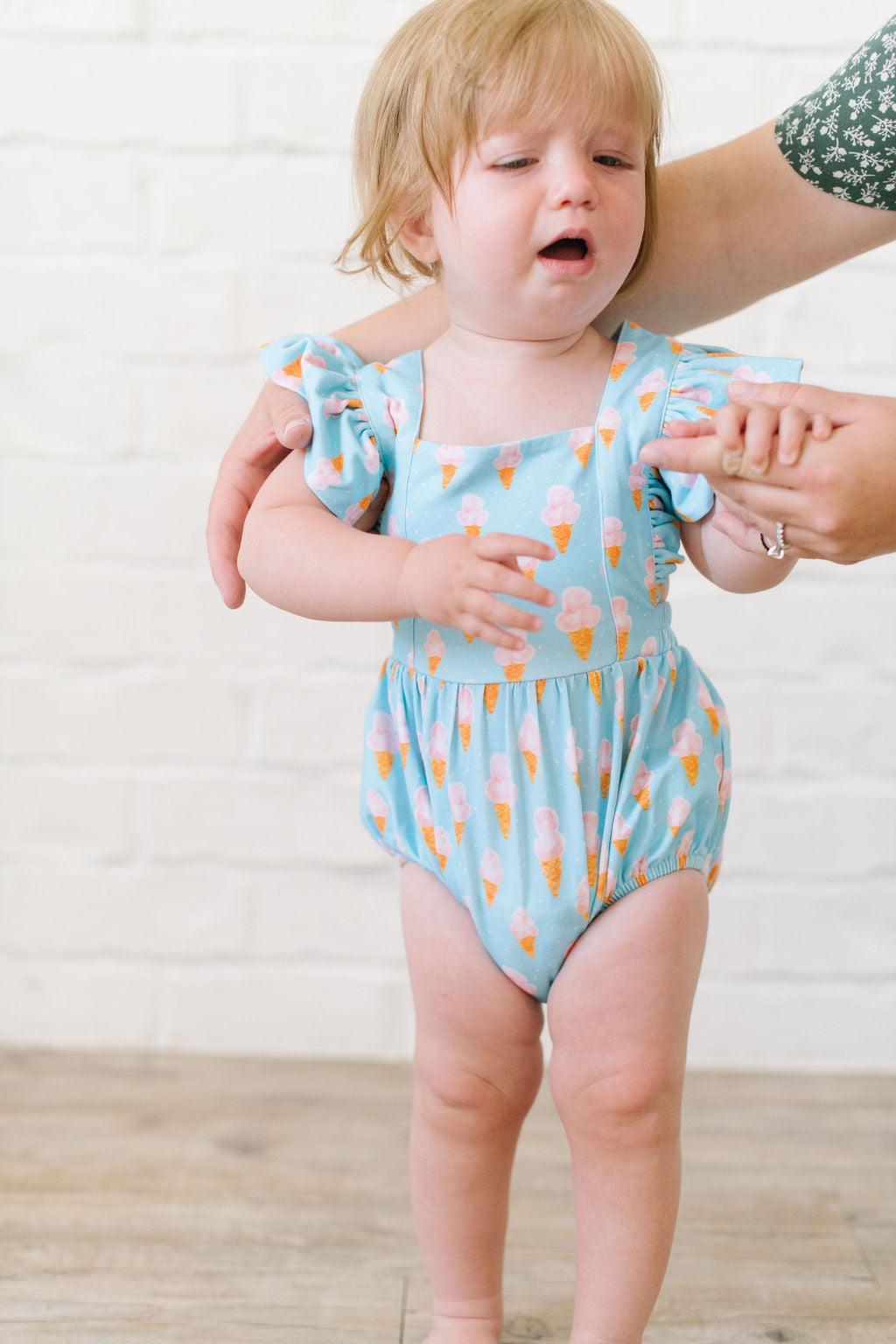 Emmy Romper - Ice Cream Dreams