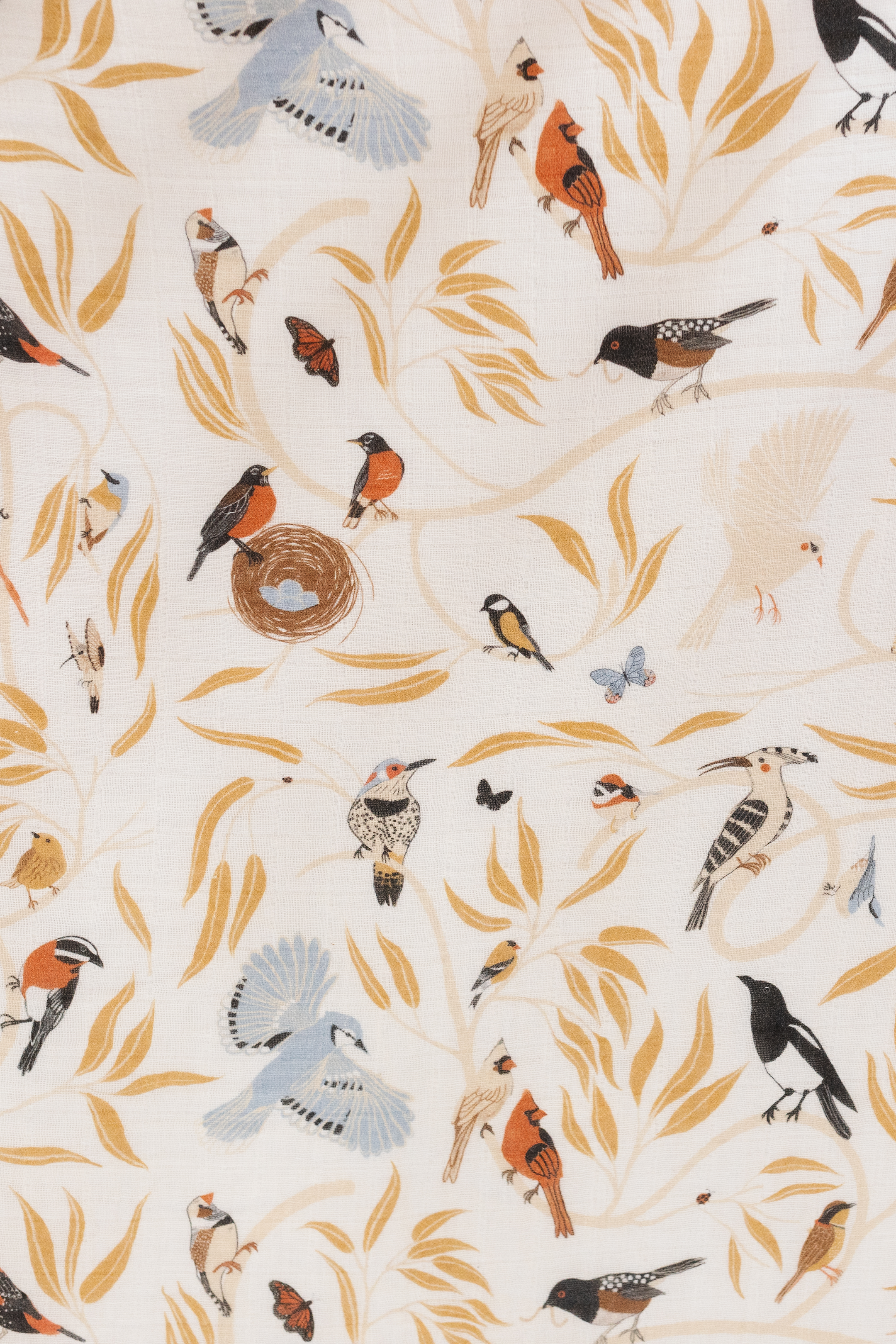 For the Birds Crib Sheet Crib Sheets Clementine Kids