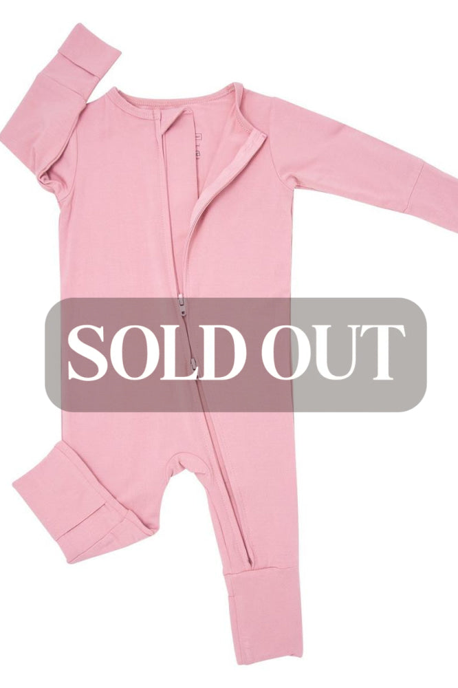 Convertible Romper - Pale Mauve