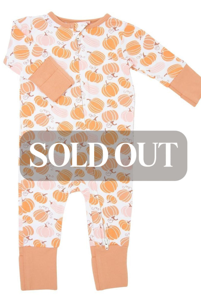 Convertible Romper - Pumpkin