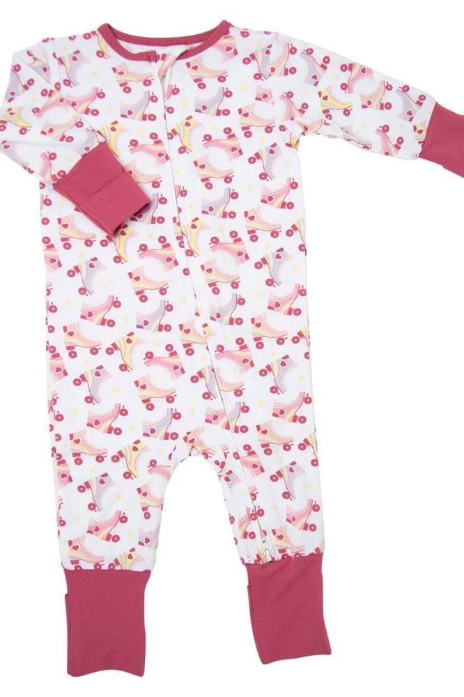 Convertible Romper - Skates Baby