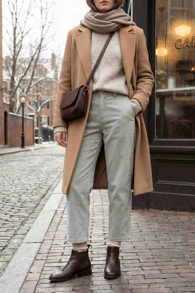 Corduroy City Pant - Mint