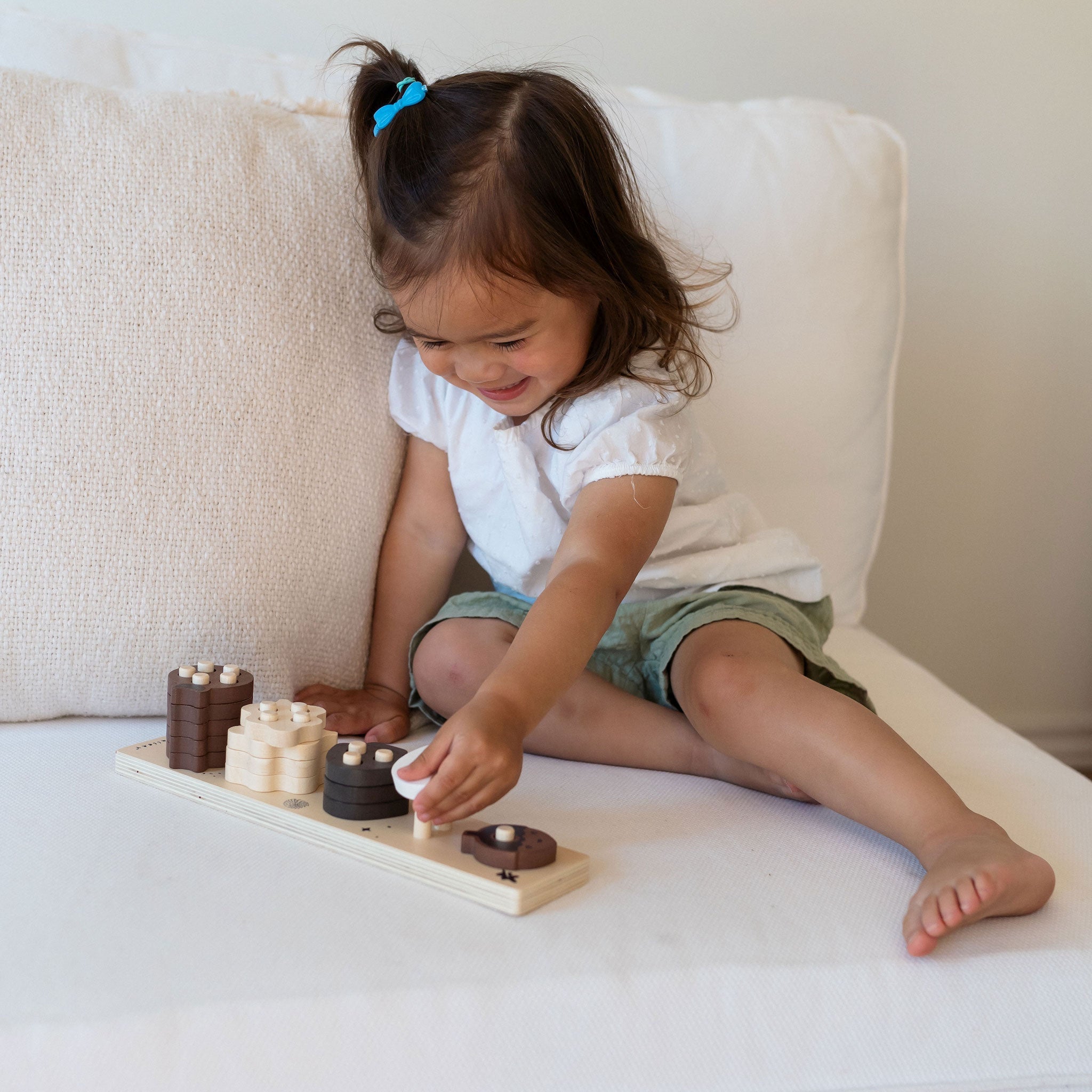 Count and Stack Toy Wooden Toys Wee Gallery
