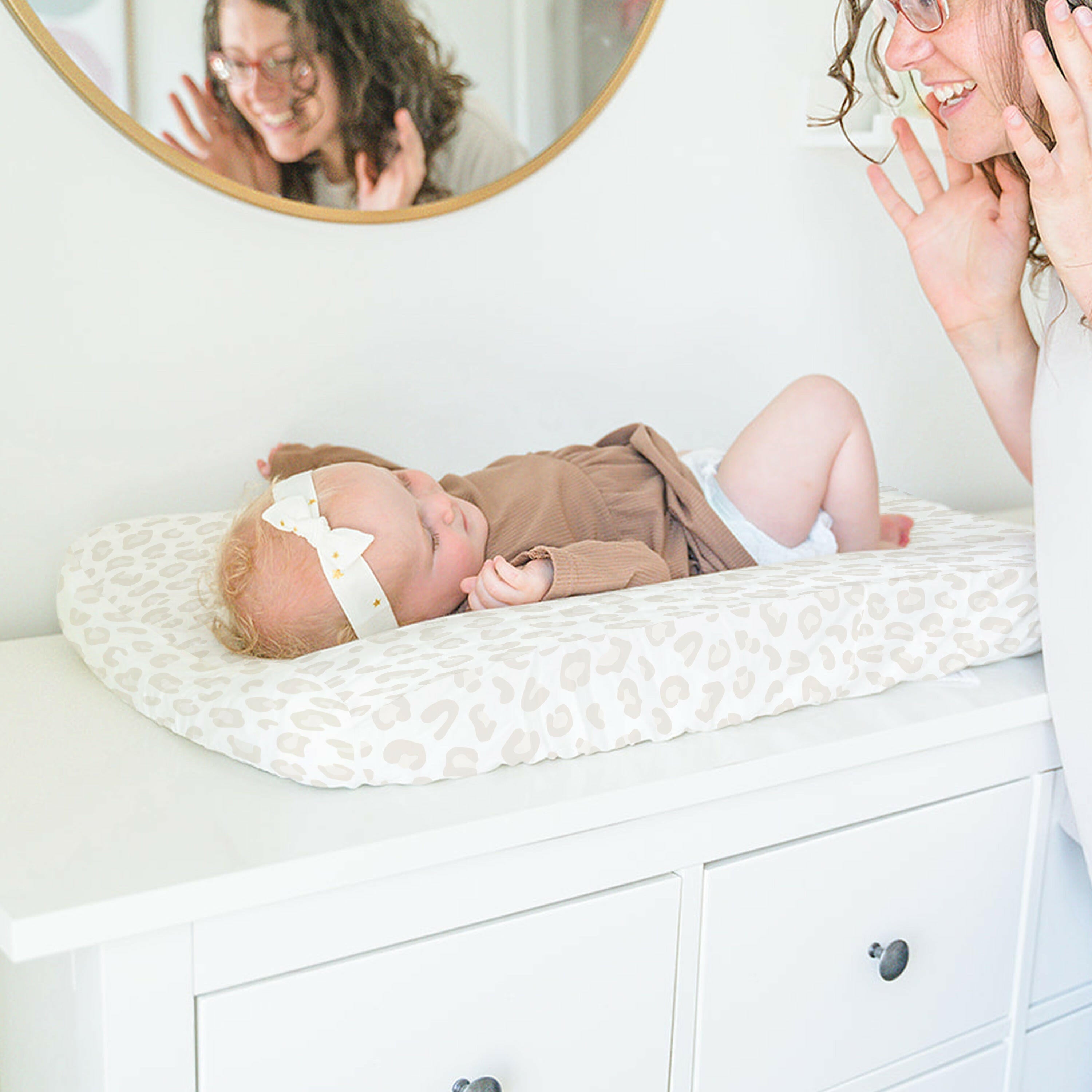 Organic Changing Pad Cover - Wild Changing Pad Cover Makemake Organics