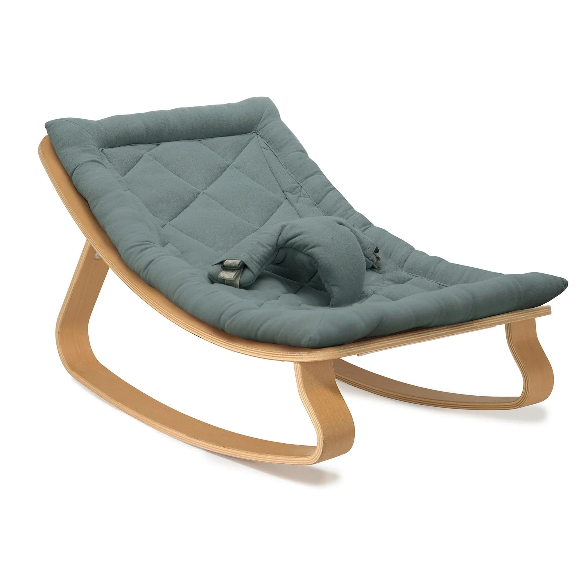 LEVO Beech Wood Baby Rocker Nursery Furniture Charlie Crane