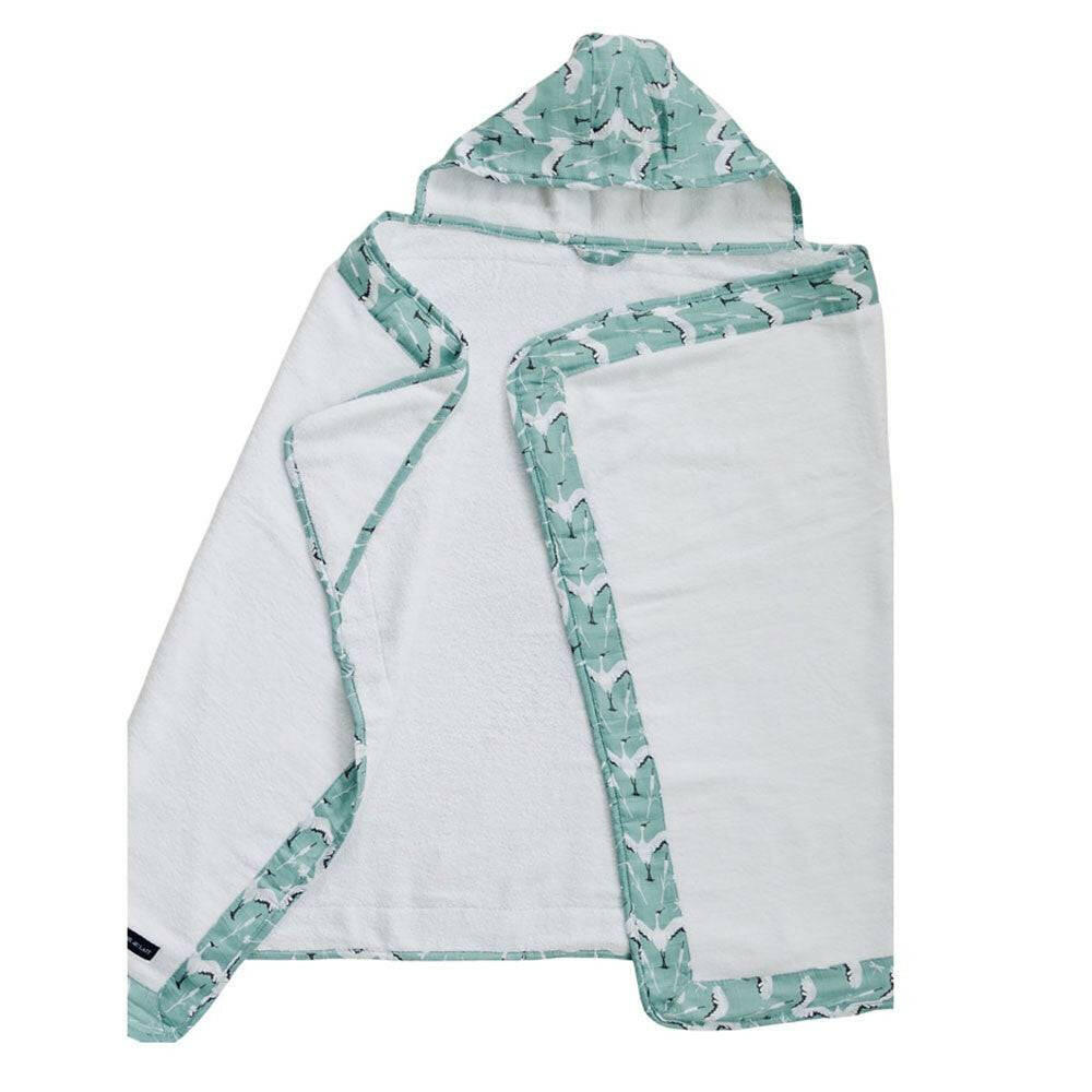 Crane Toddler Hooded Towel Hooded Toddler Towel Bebe au Lait