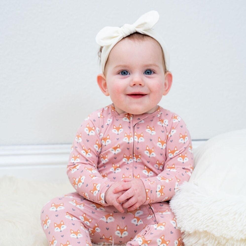 Zipper Footie - Foxy Lady