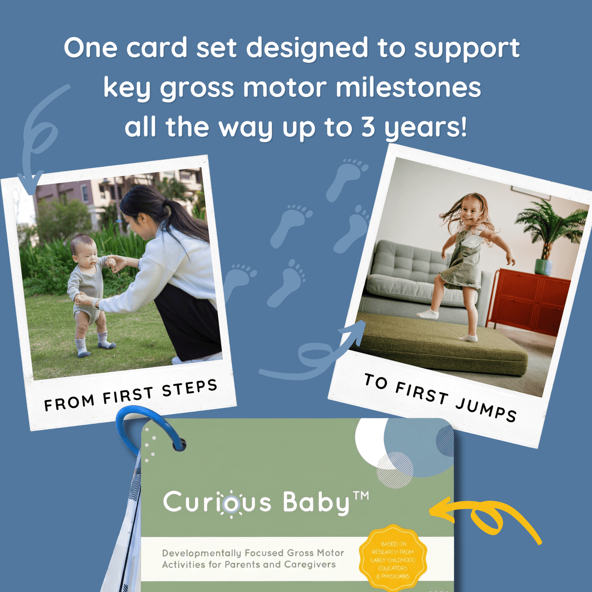 Curious Baby Gross Motor Development Cards