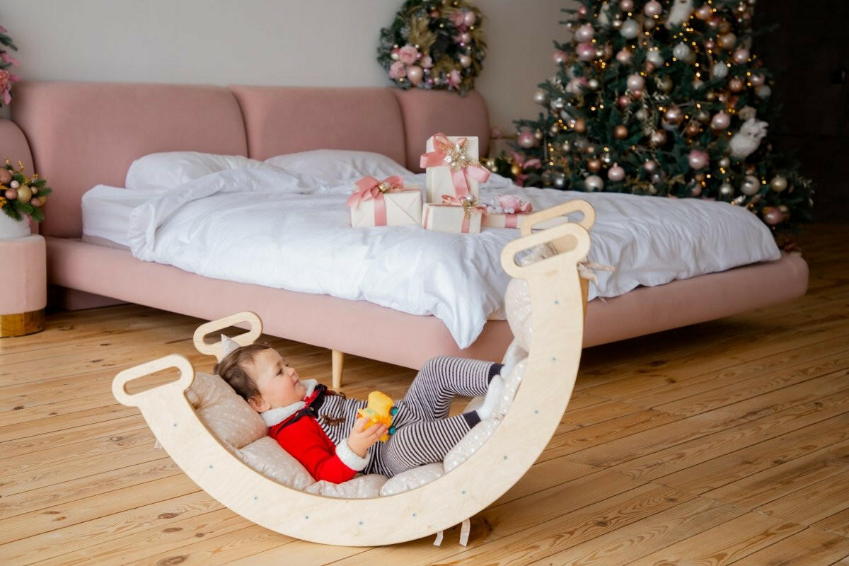 Cushion for Climbing Arch & Rocker Balance – Beige (Cushion Only) Climbing Accessories Goodevas