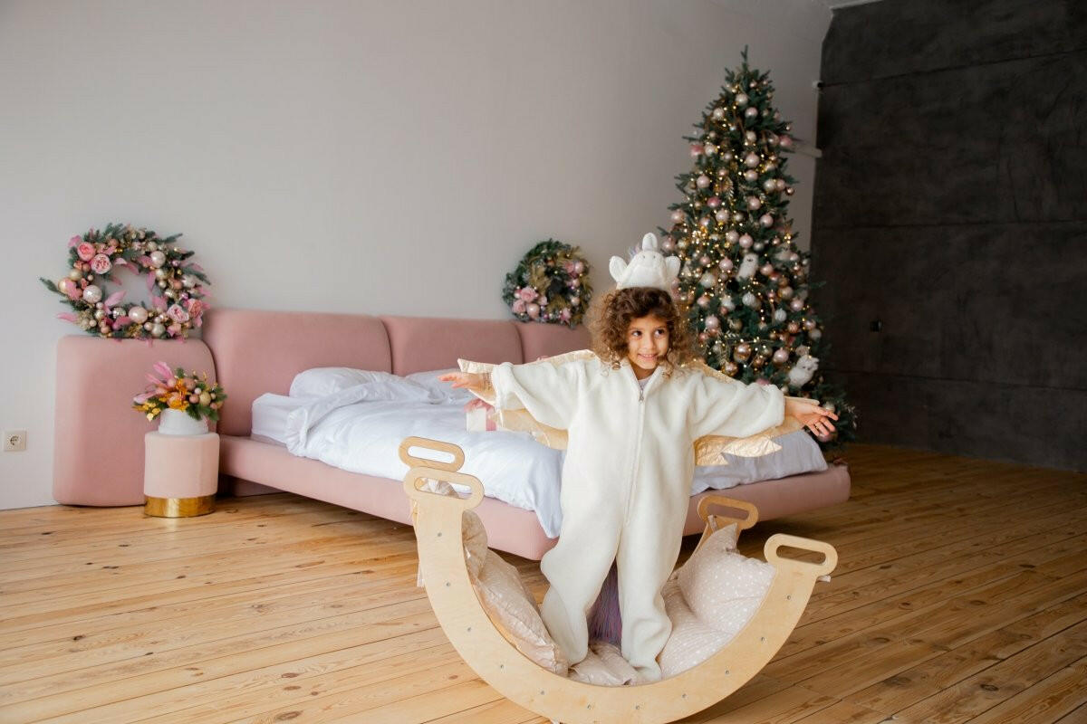 Cushion for Climbing Arch & Rocker Balance – Beige (Cushion Only) Climbing Accessories Goodevas