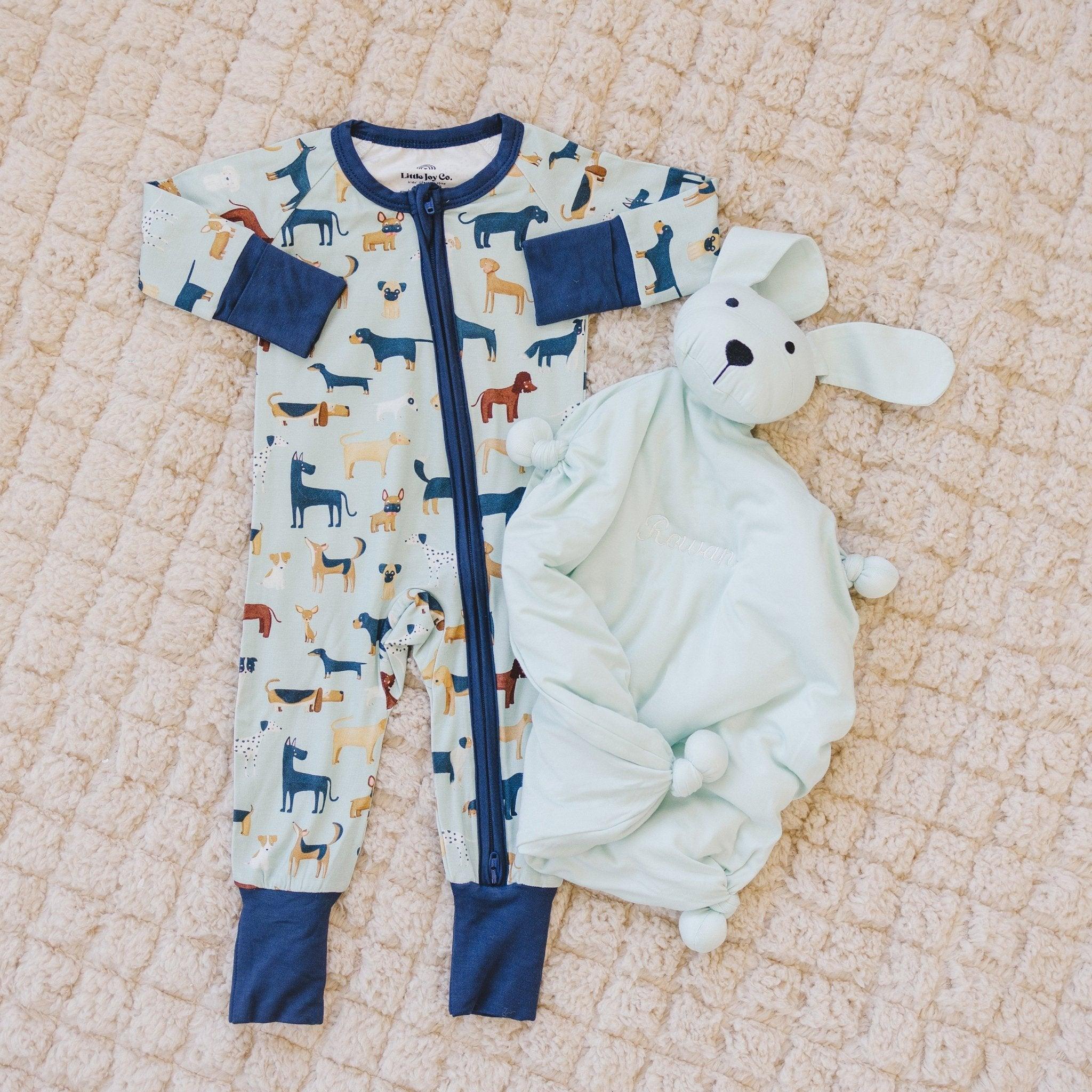 Custom Embroidered Cuddle Pup Bamboo Puppy Lovey