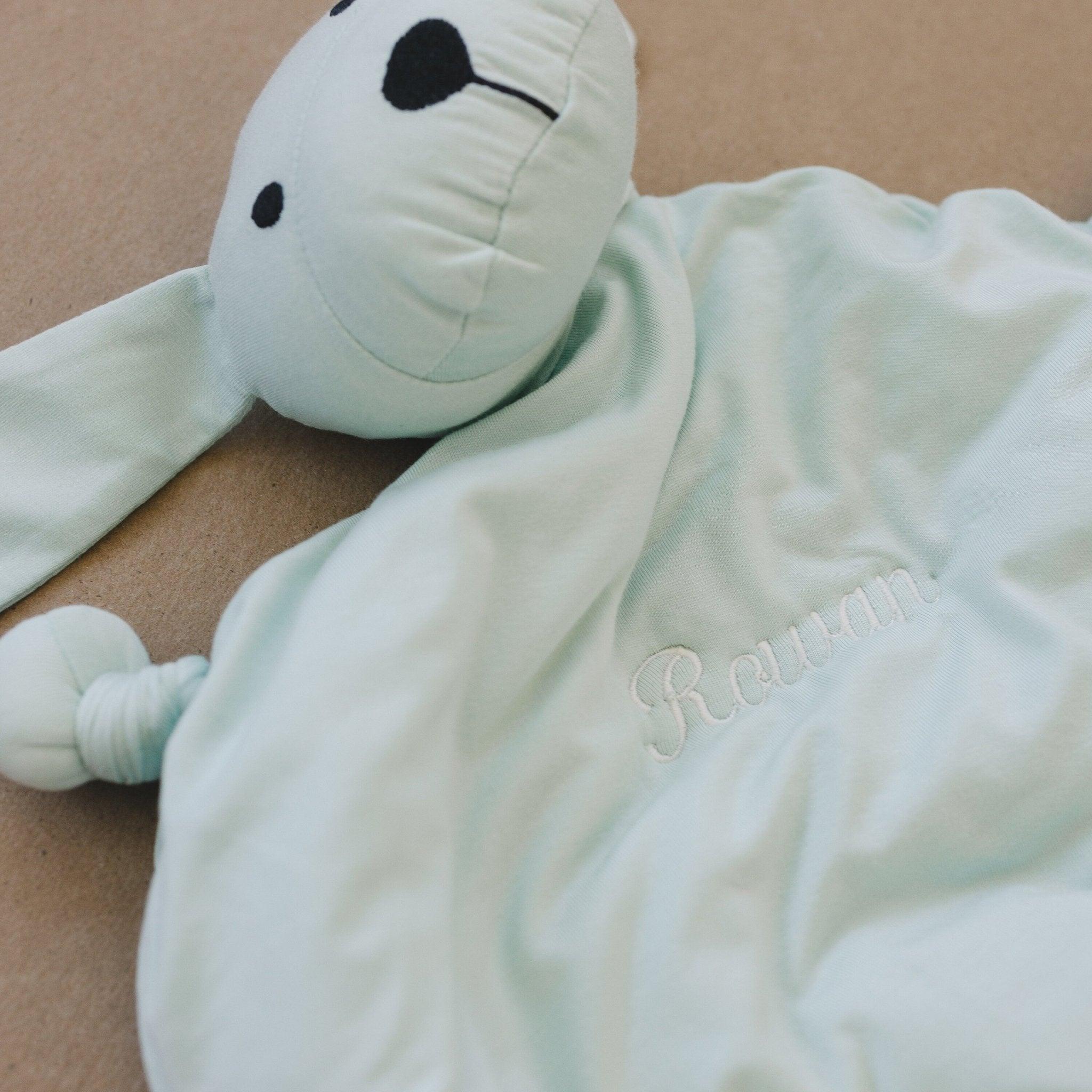 Custom Embroidered Cuddle Pup Bamboo Puppy Lovey