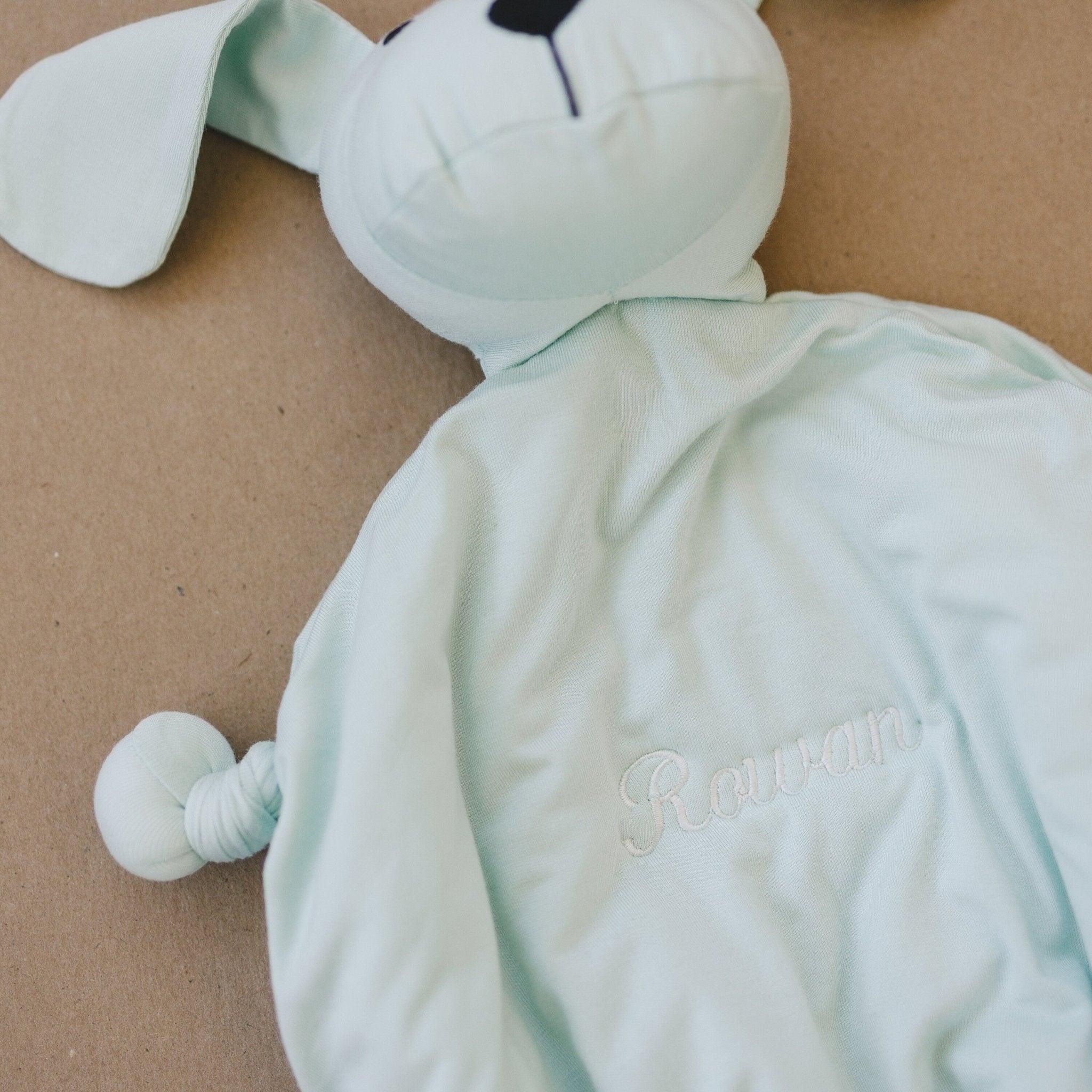 Custom Embroidered Cuddle Pup Bamboo Puppy Lovey