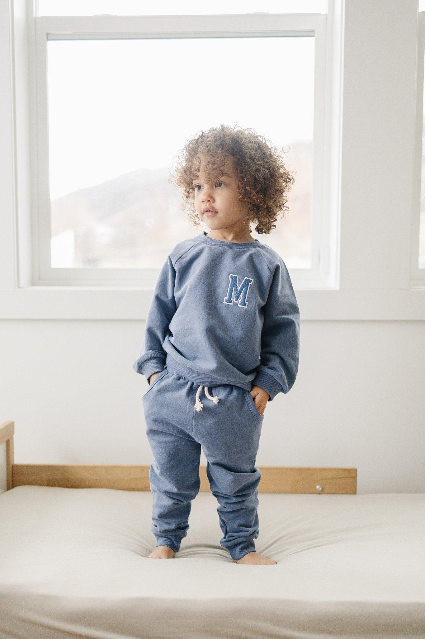 Custom Embroidered Organic Cotton Sweatsuit