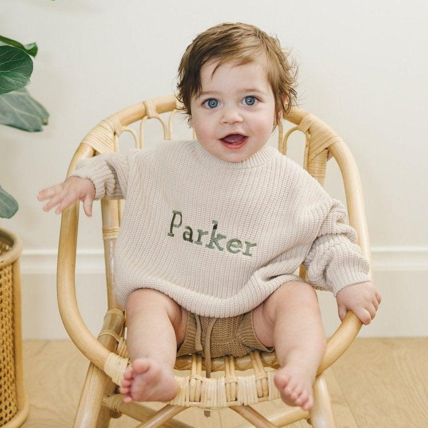 Custom Embroidered Sweater - more colors