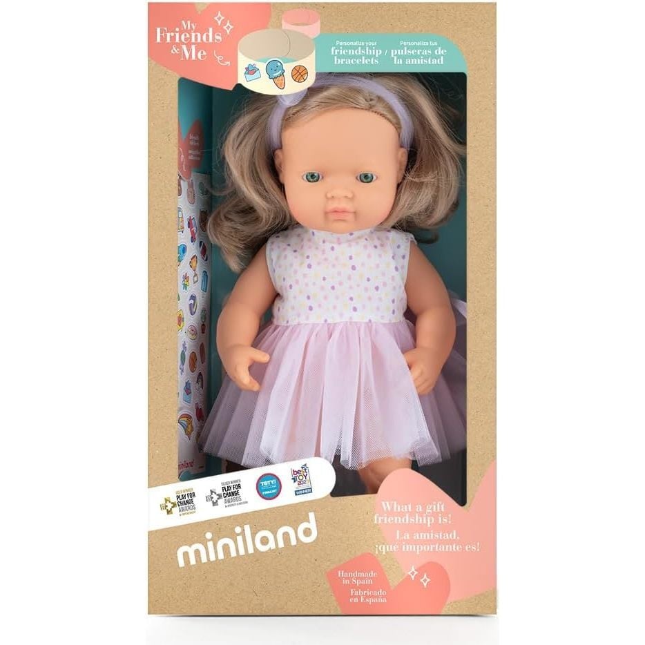 Baby Doll Girl Blonde 15” Gift Box Set