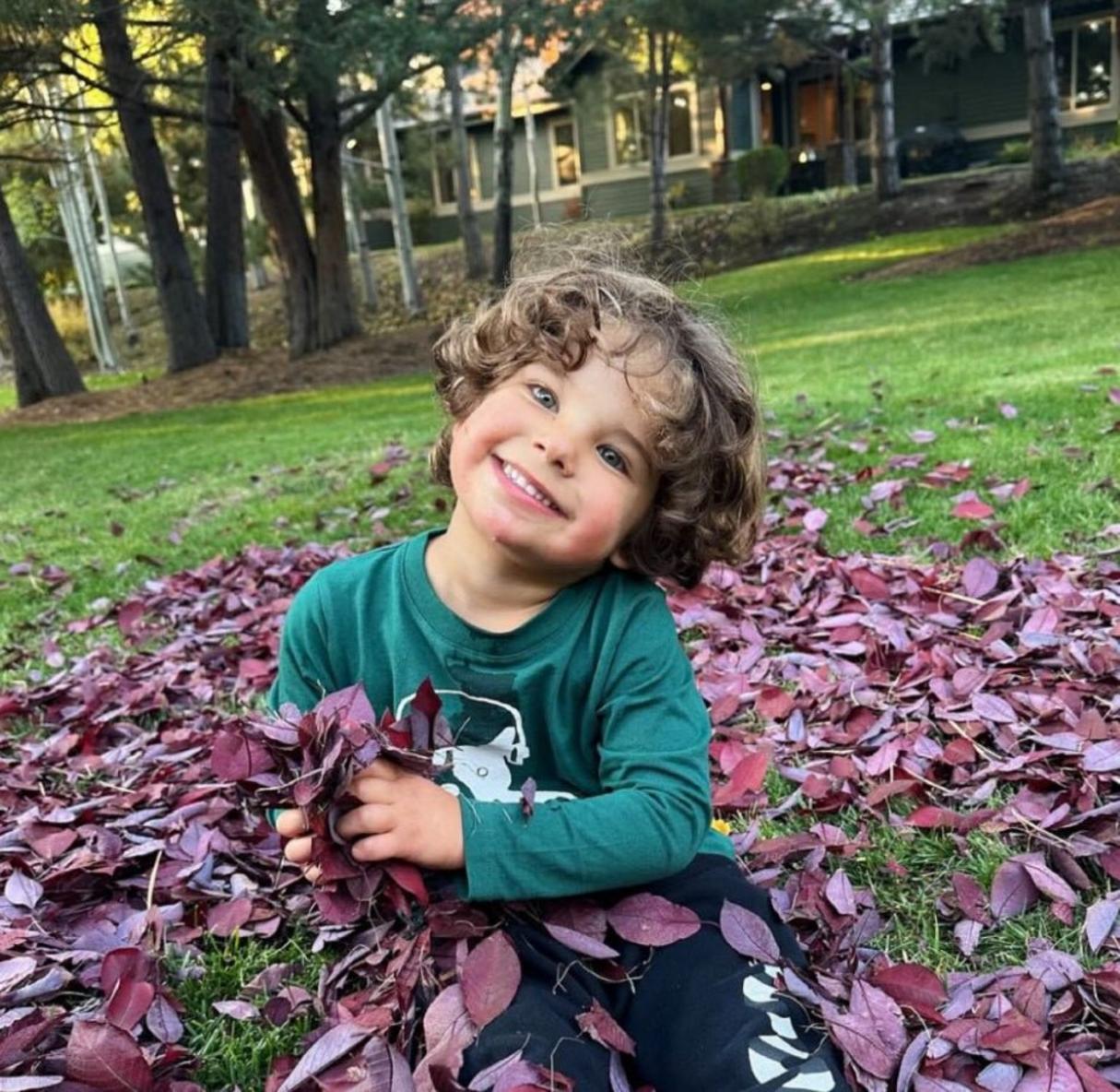 Recycled Cotton Walter Baby T-Shirt - Pine Green