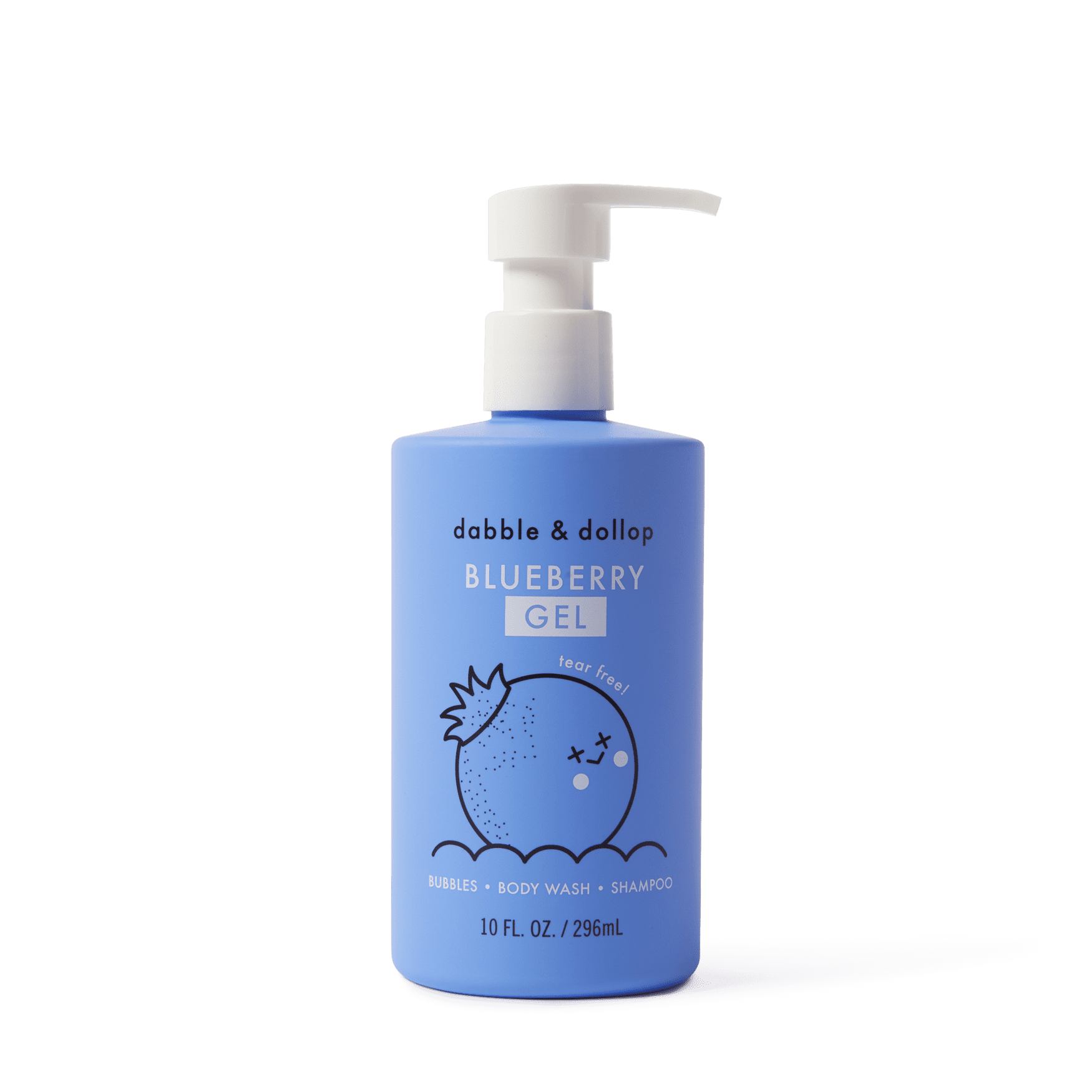 Shampoo & Body Wash - Blueberry Single Bottle Dabble & Dollop
