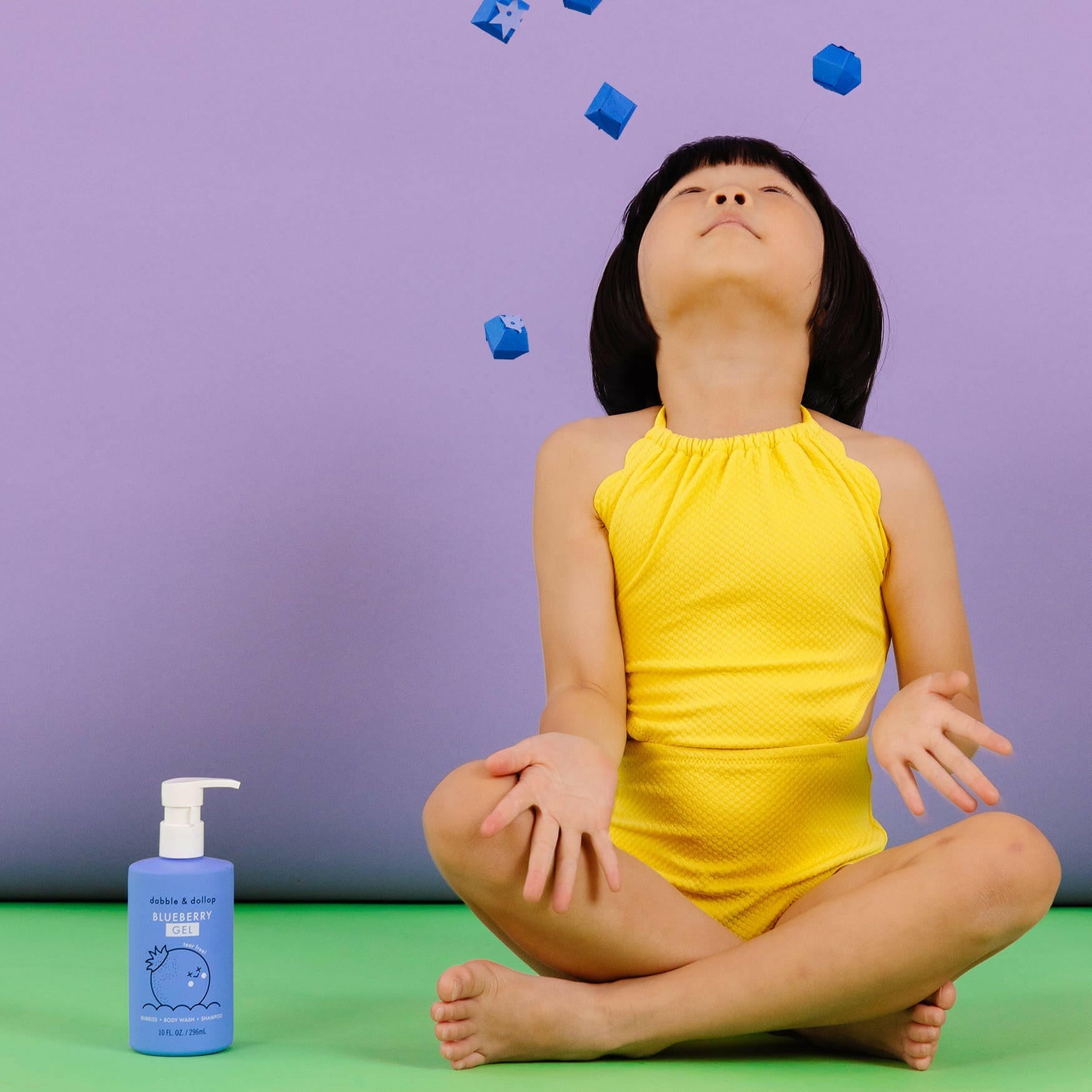 Shampoo & Body Wash - Blueberry Single Bottle Dabble & Dollop