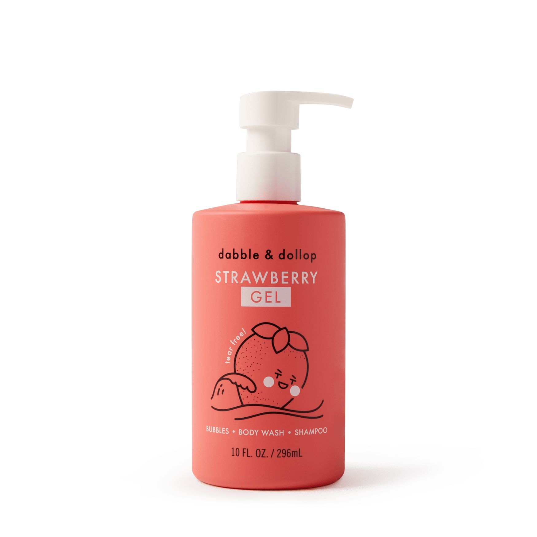 Shampoo & Body Wash - Strawberry Single Bottle Dabble & Dollop