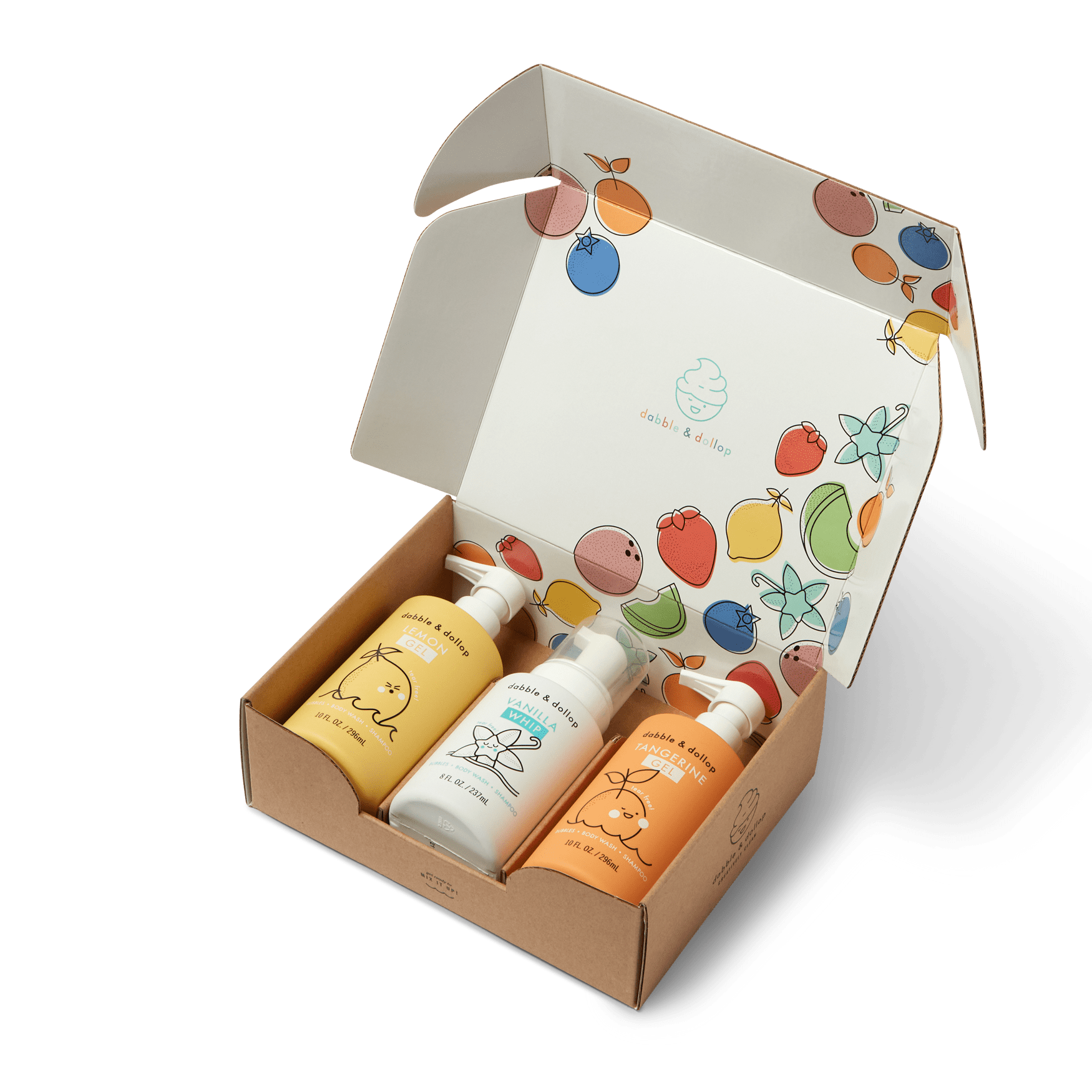 Citrus Kiss Bath Set Box Set Dabble & Dollop
