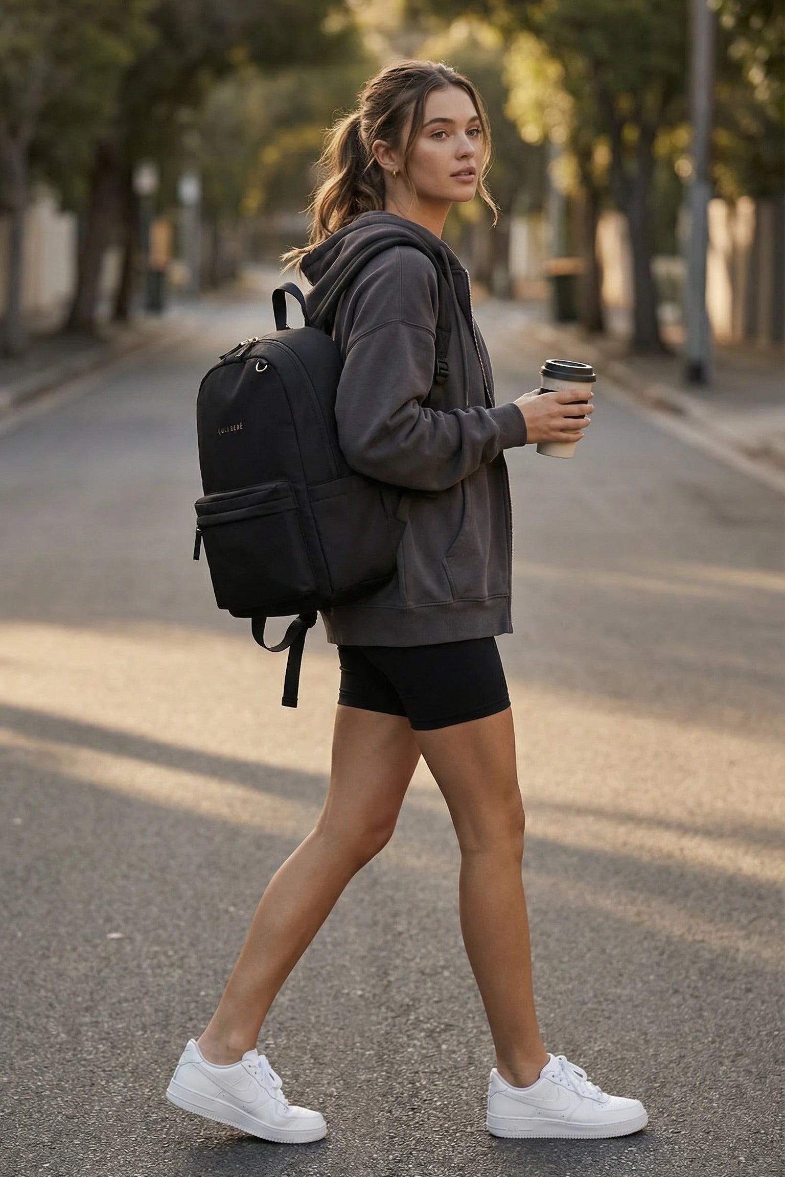 The Daily Backpack Black