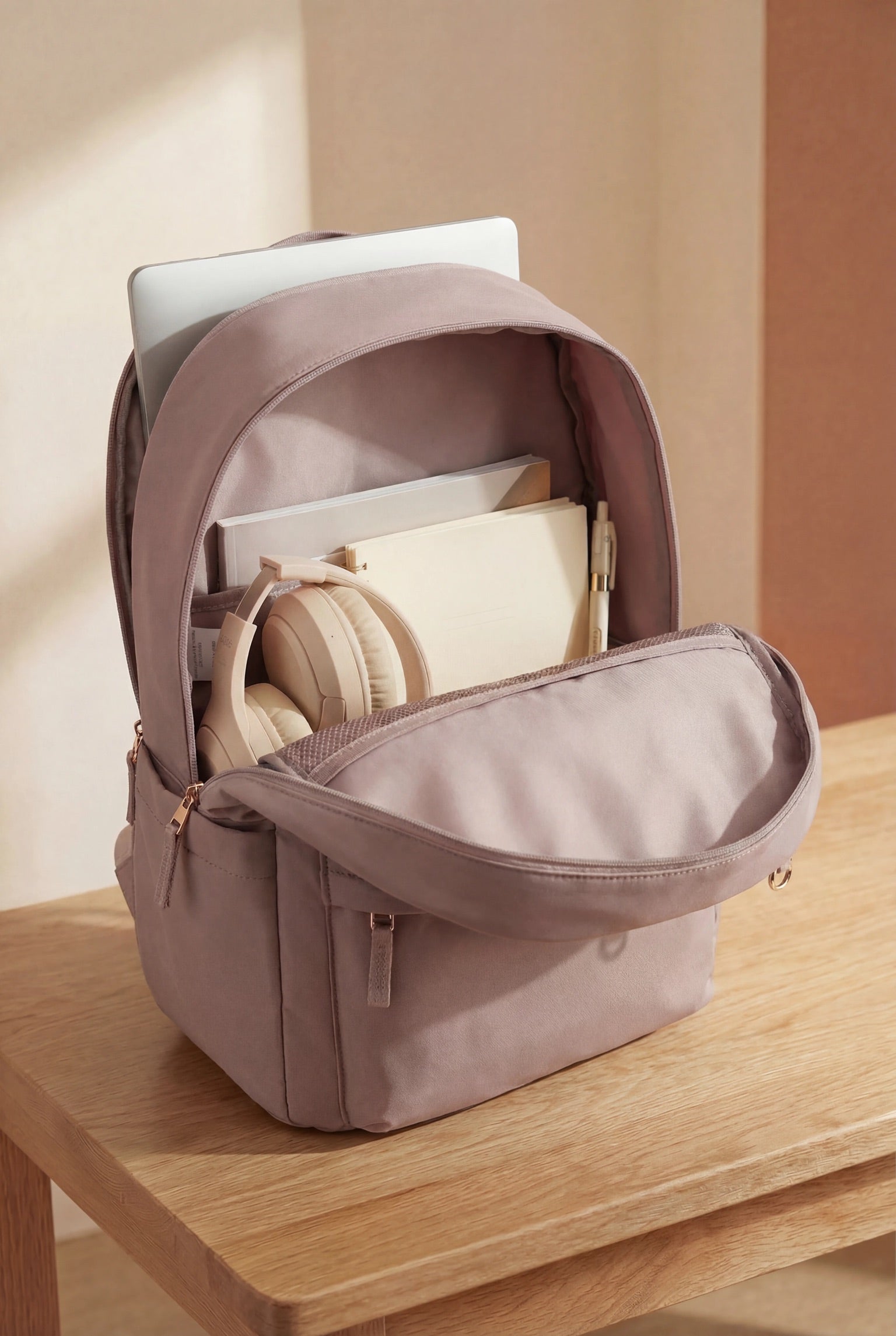 The Daily Backpack Blush